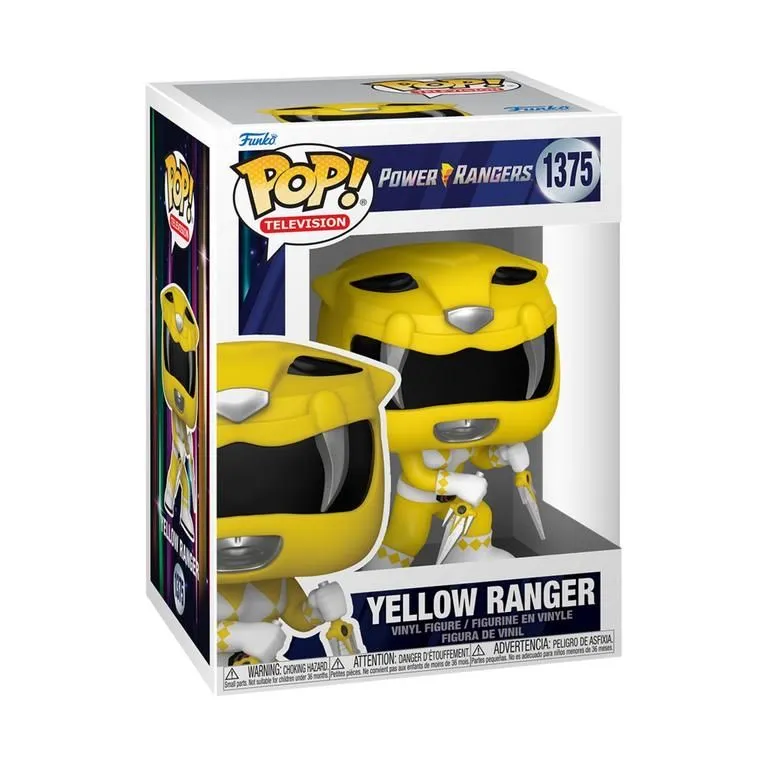 Product image for Karan Ashley autographed Funko Pop power rangers yellow (30th anniversary)
