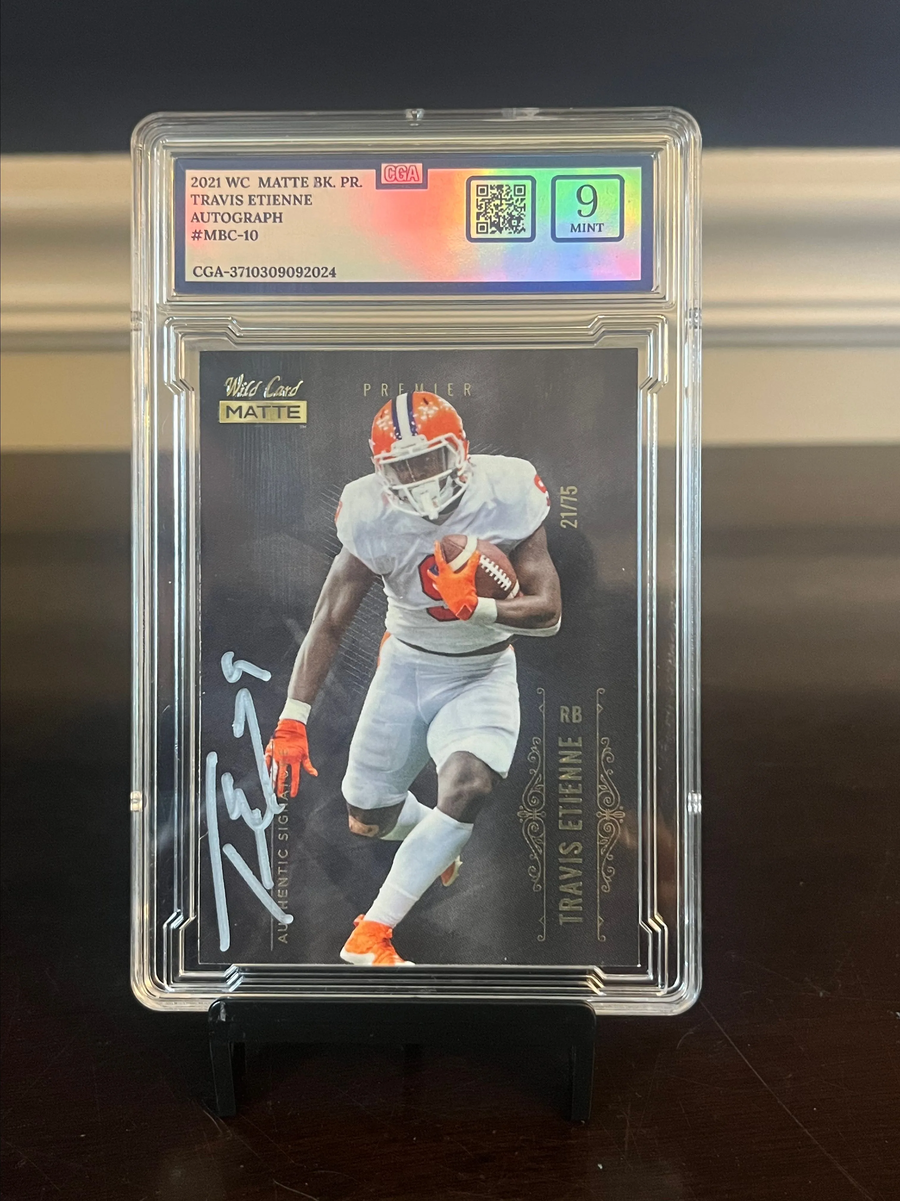 Product image for Travis Etienne Auto /75 Mint 9