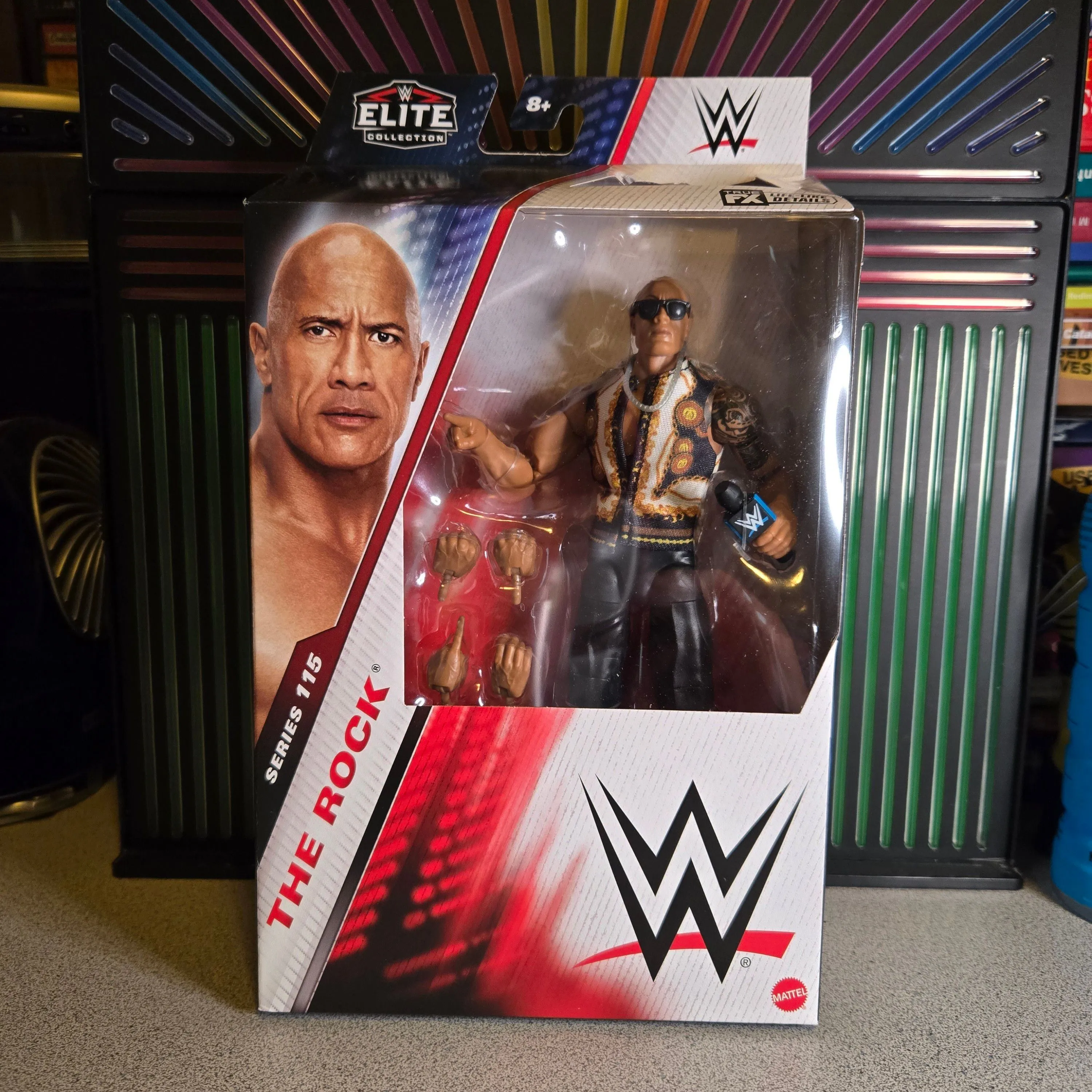 Product image for WWE Elite Collection Series 115 "Final Boss" The Rock
