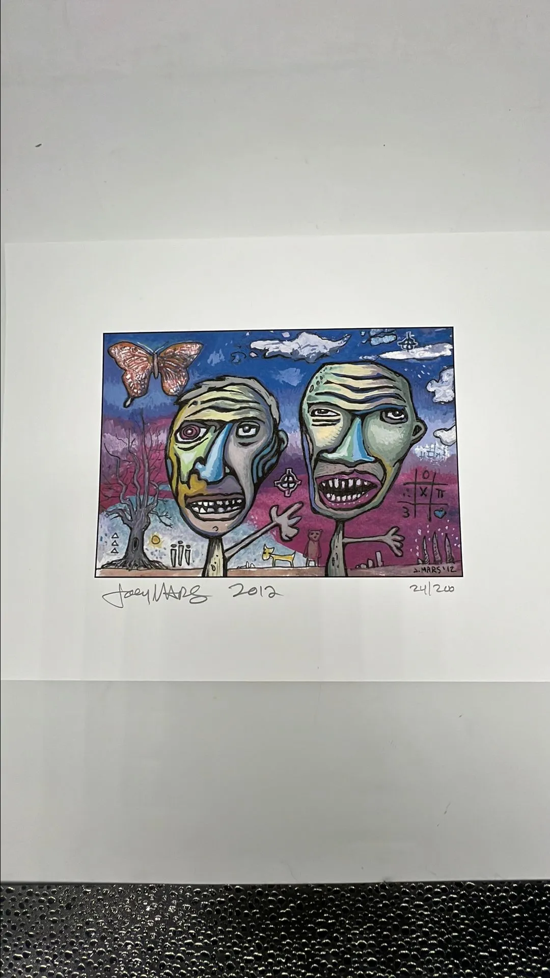 Product image for 012 "Quacks and Quarks" print by Joey Mars