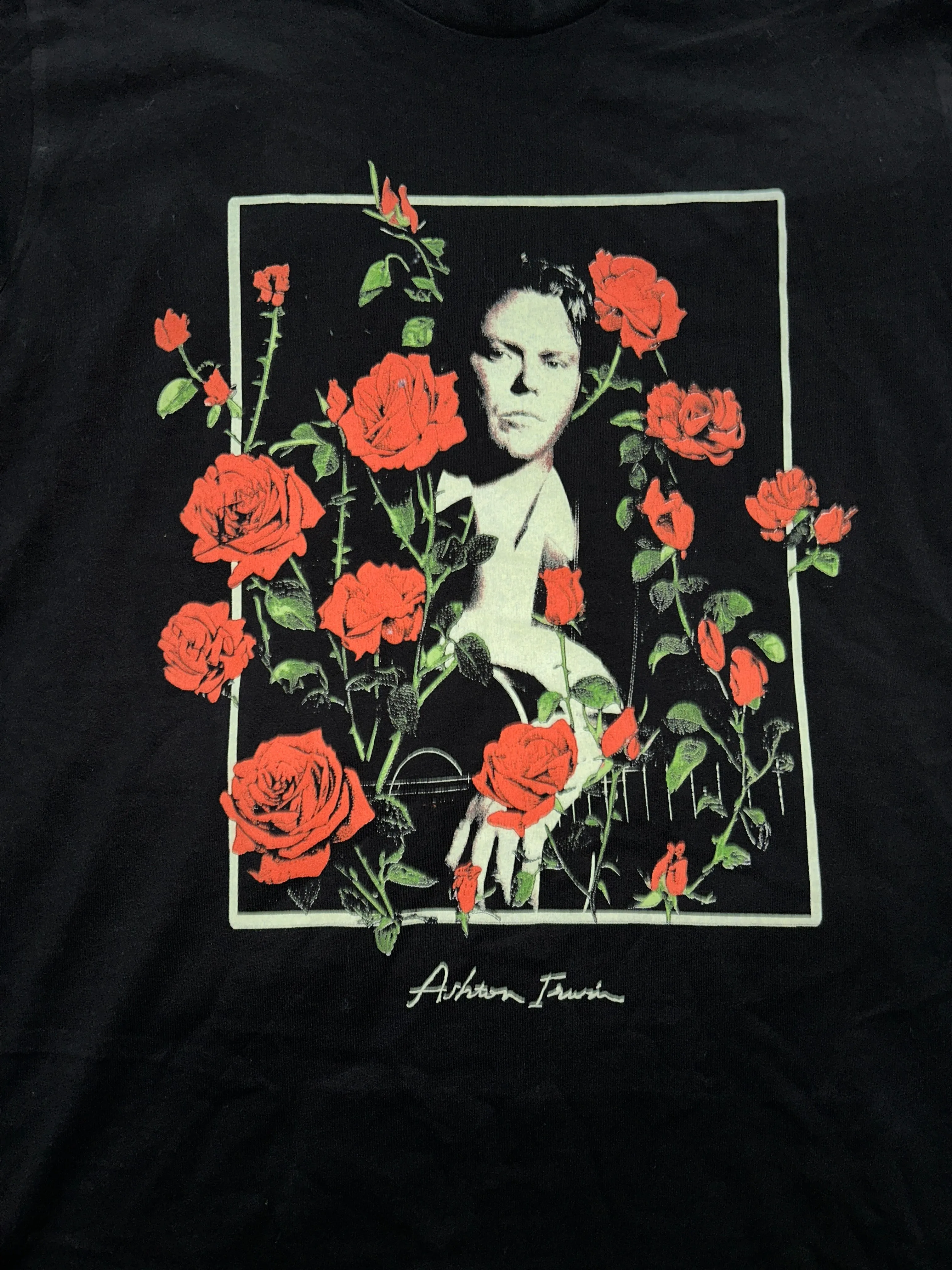 Product image for New Ashton Irwin Blood on the Drums Tshirt. Size Medium