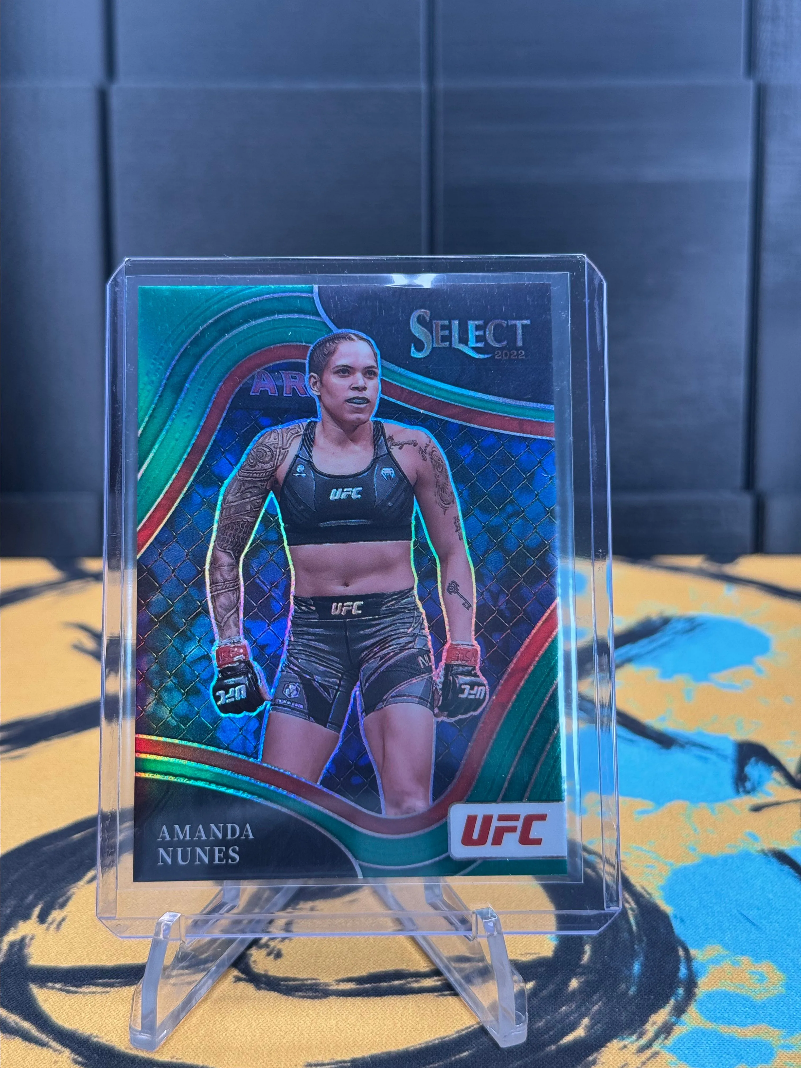 Product image for UFC 2022 Amanda Nunes Green 5/5 Octagonside
