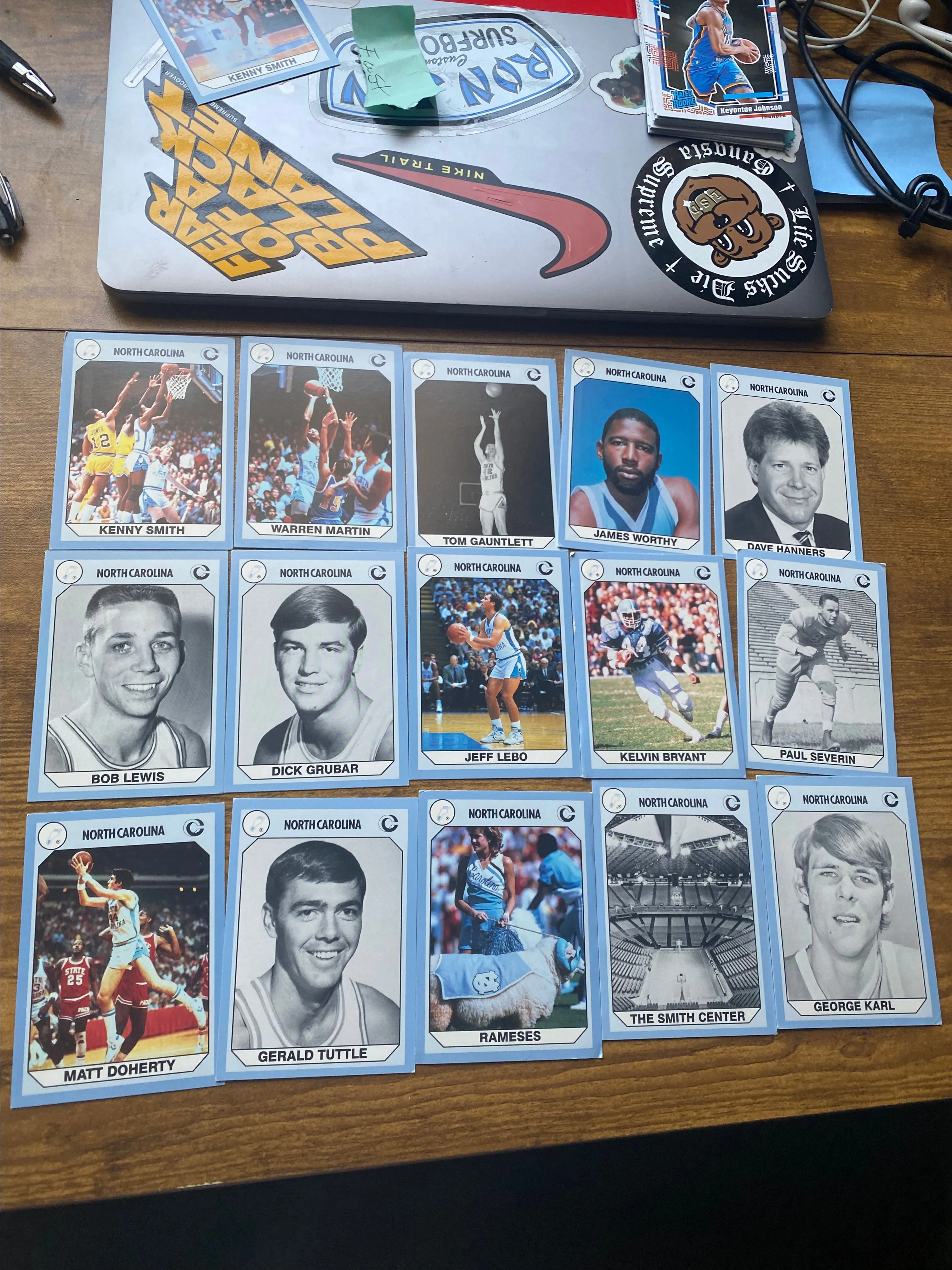 Product image for North Carolina card lot (47 cards)