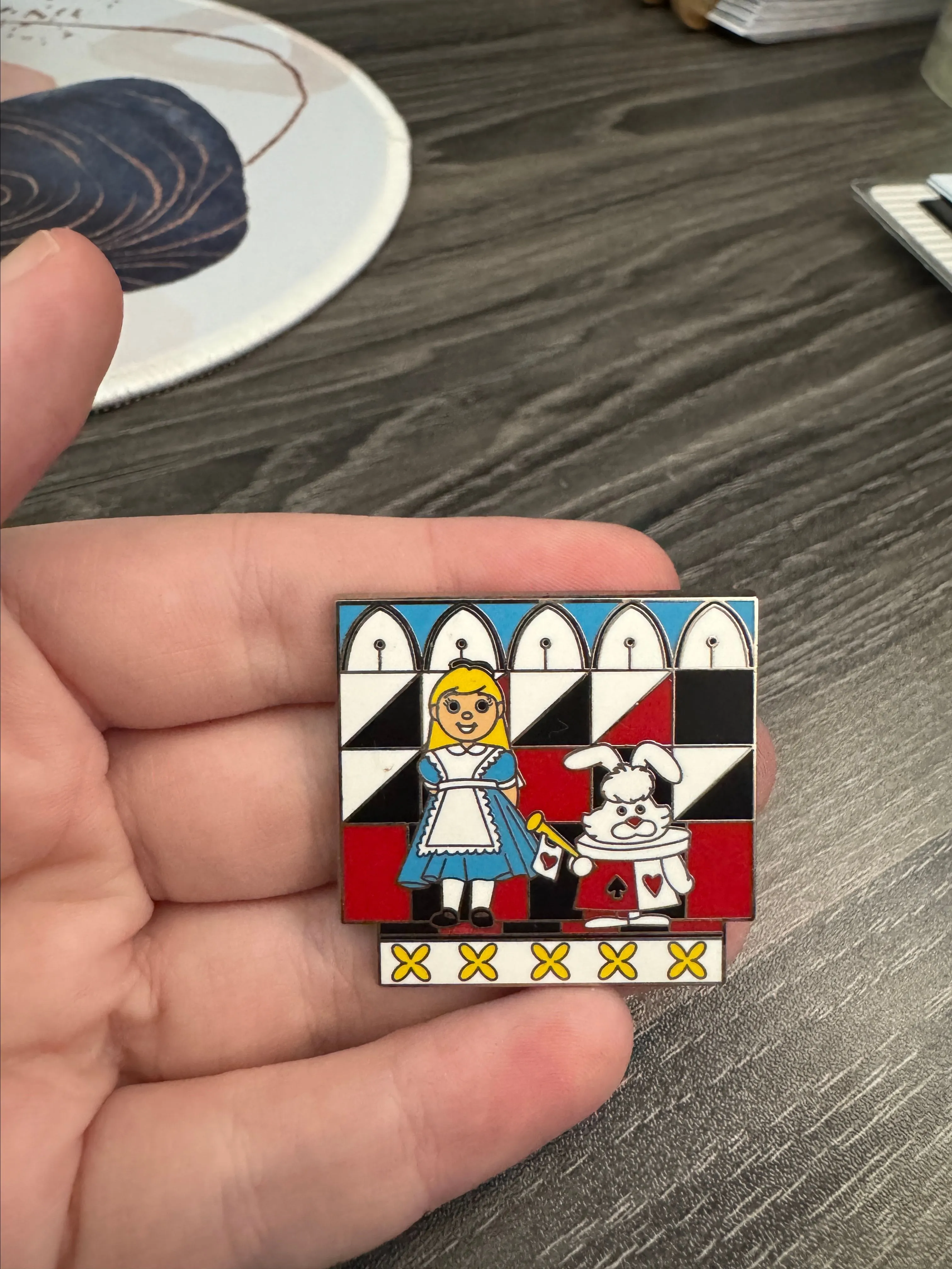 Product image for 2023 Disney It’s A Small World Mystery Box Pin Alice In Wonderland ONLY