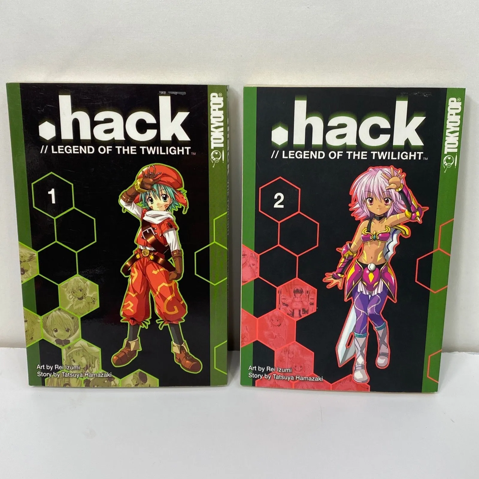 Product image for .hack Legend Of The Twilight Book 1 & 2 Manga Sci-Fi English Tokyopop Graphic
