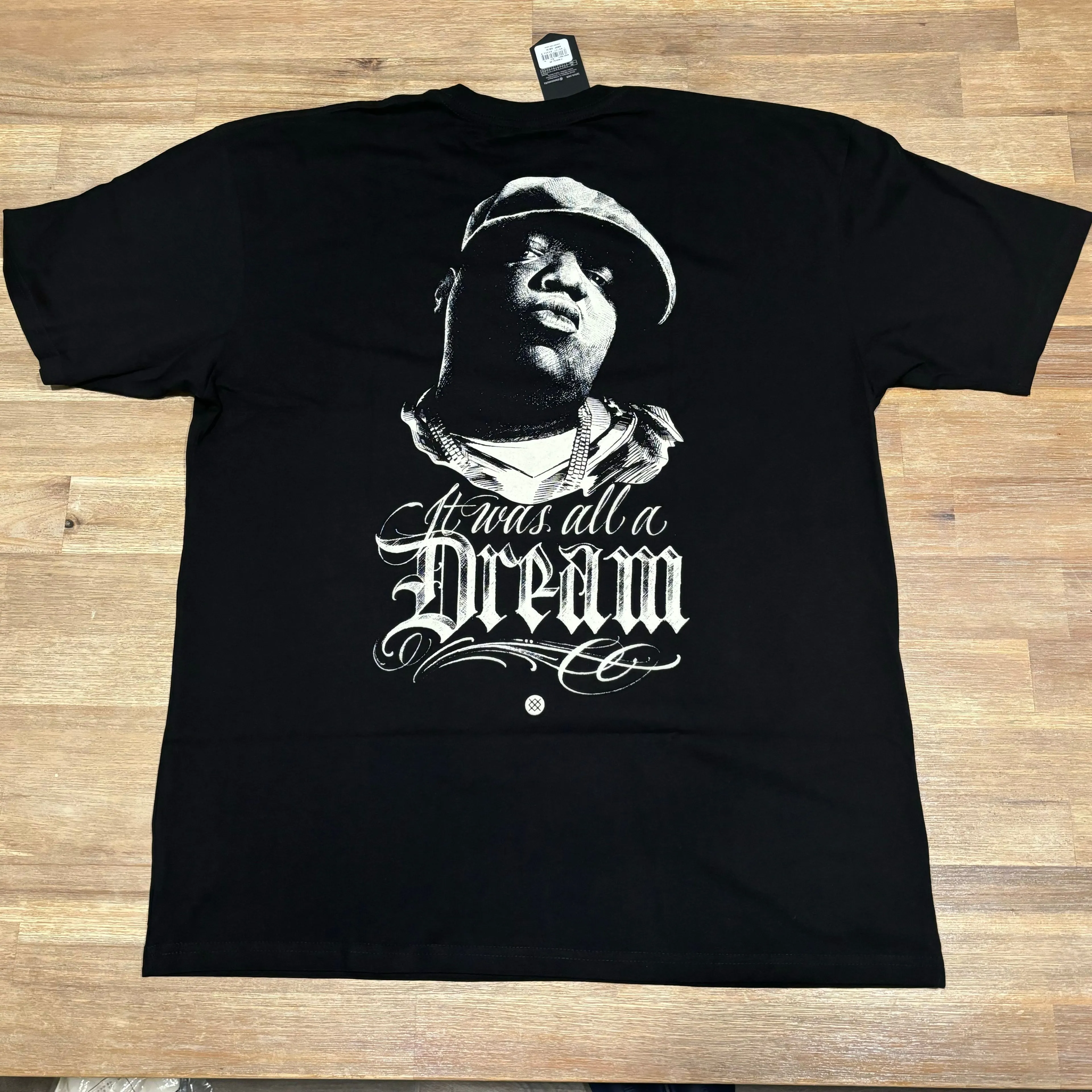 Product image for Stance Crew T - Notorious B.IG. Collab. "It was all a dream" Black XL - NEW WITGG TAGS NWT