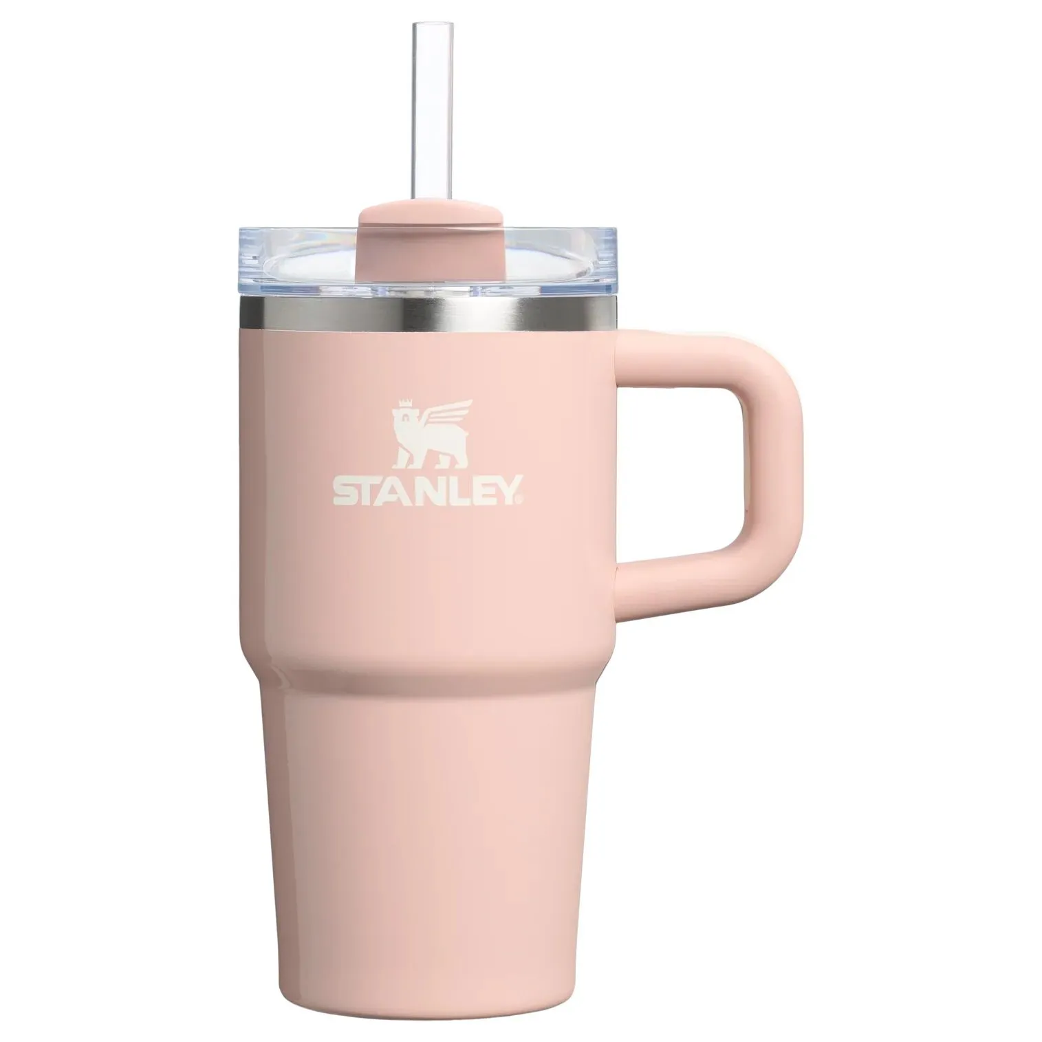 Product image for NIB Stanley *Oasis Collection* 20oz Quencher H2.0 Flowstate Tumbler - Peach Whip Gloss