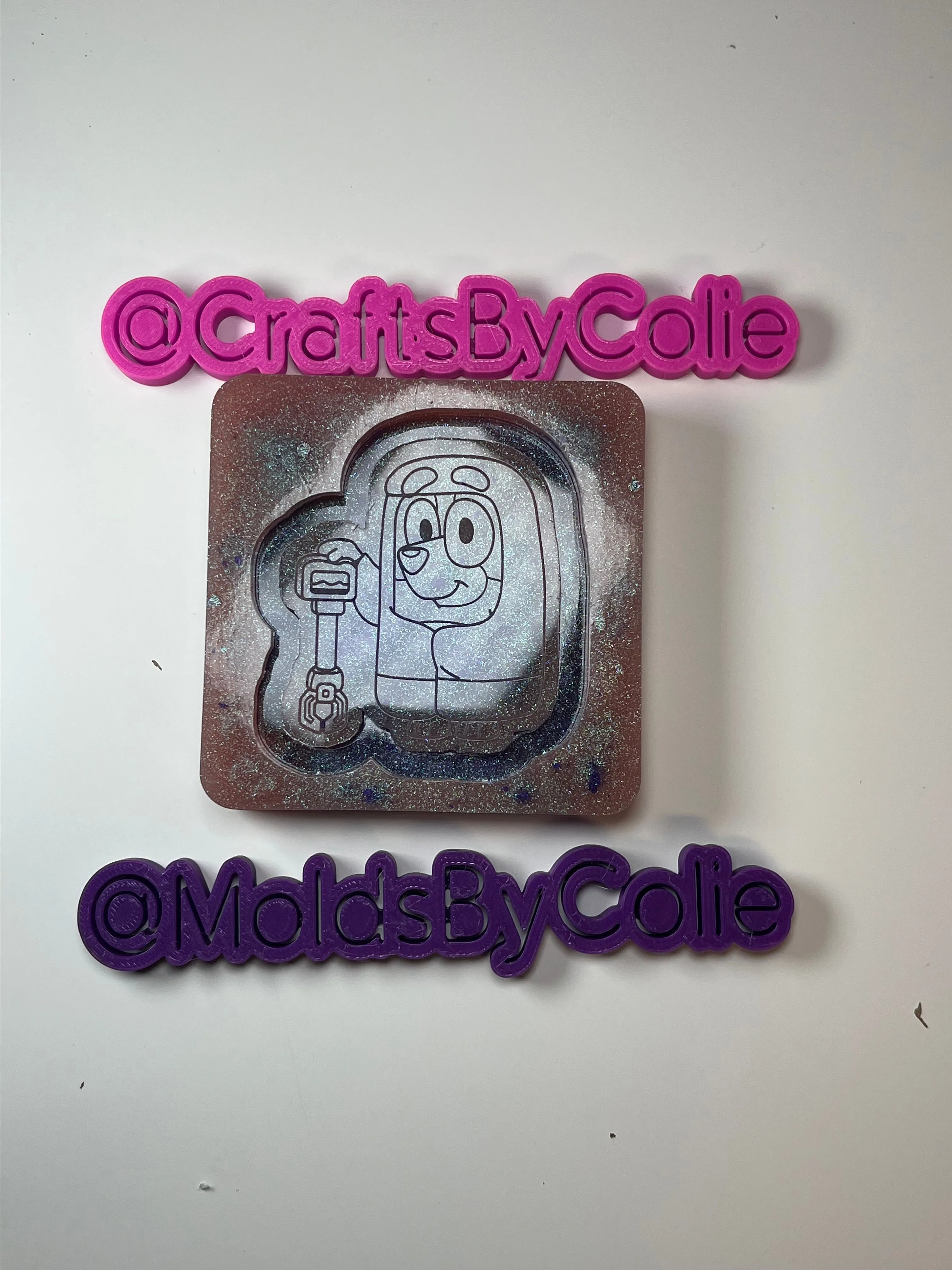 Product image for Bluey Granny Shaker Silicone Mold