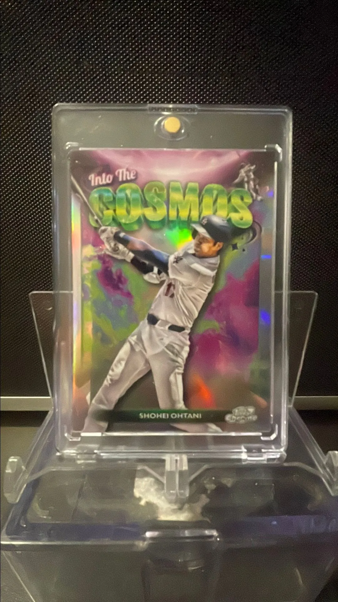 Product image for 2024 Topps Chrome Cosmic Shohei Ohtani Into The Cosmos Refractor Dodgers