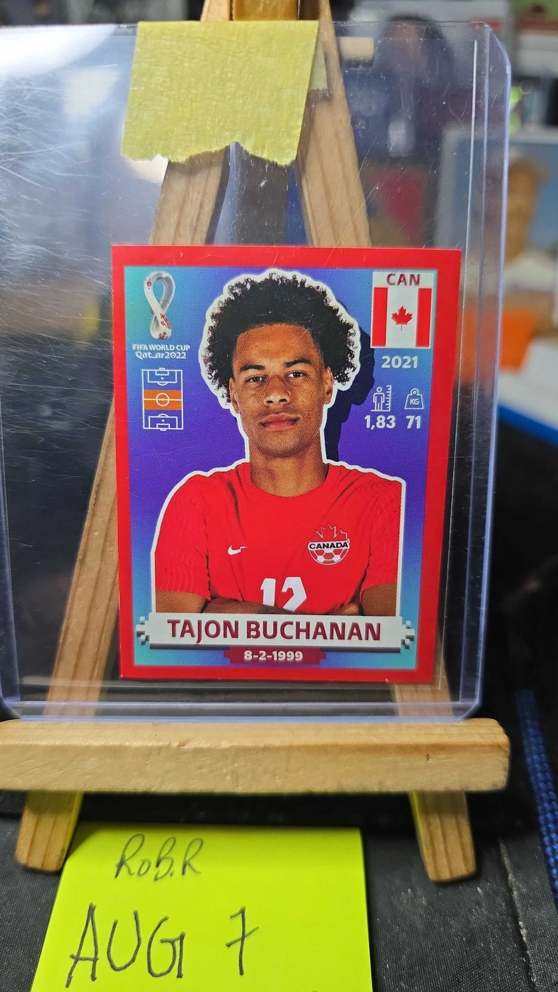 Product image for 2022 panini sticker TAJON BUCHANEN RC