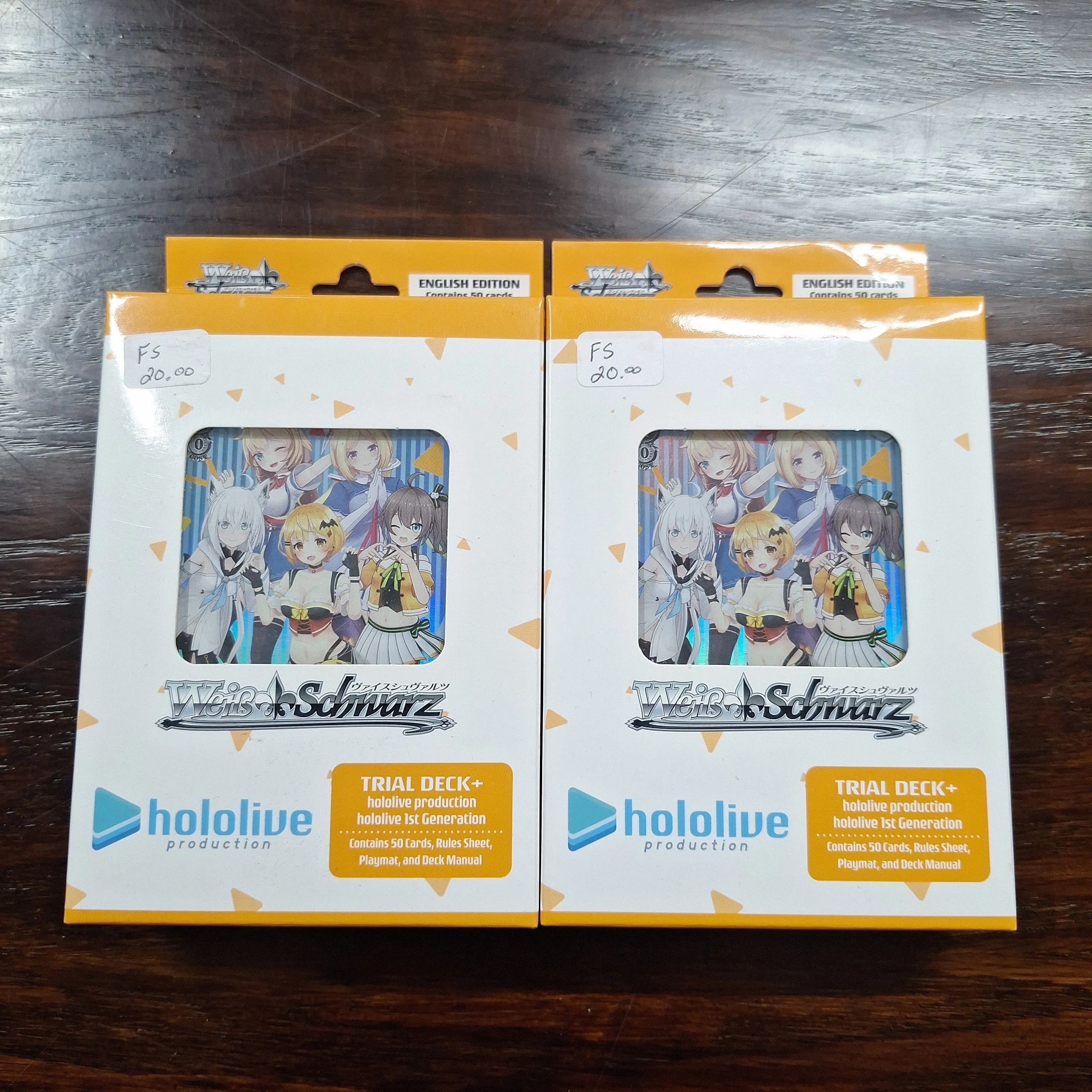 Product image for HOLOLIVE TRIAL DECK+ 1ST GEN YELLOW