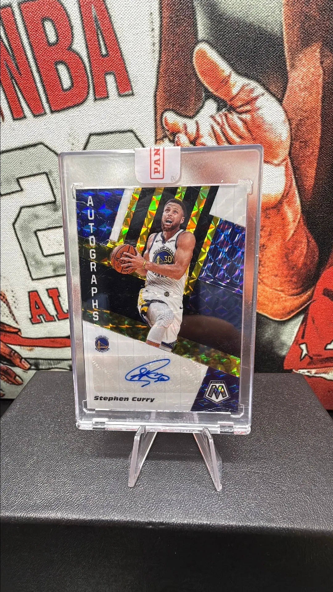 Product image for Stephen Curry mosaic 2020 auto 6/8