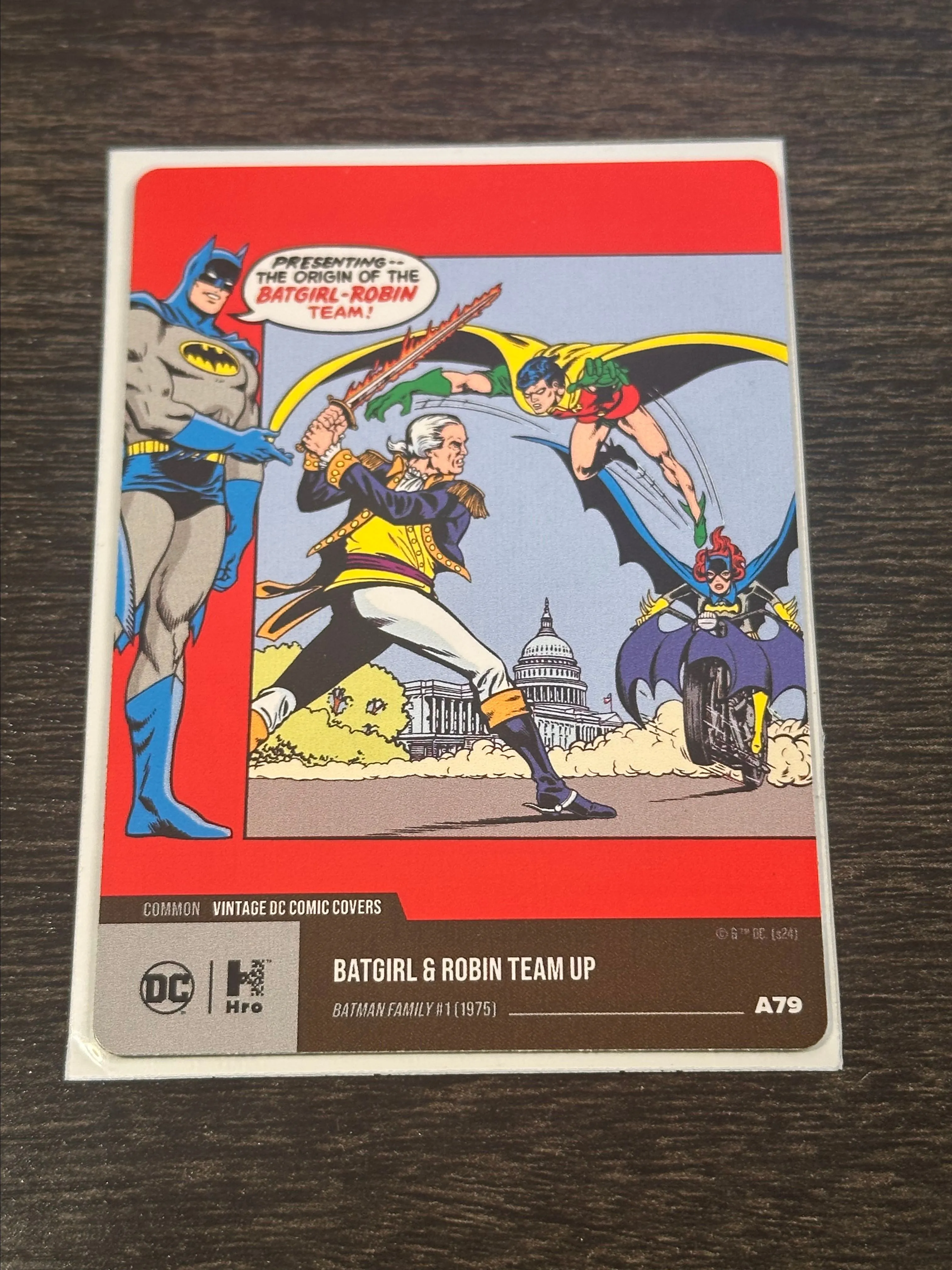 Product image for S. DC HRO "Batgirl & Robin Team UP" A79 UNSCANNED