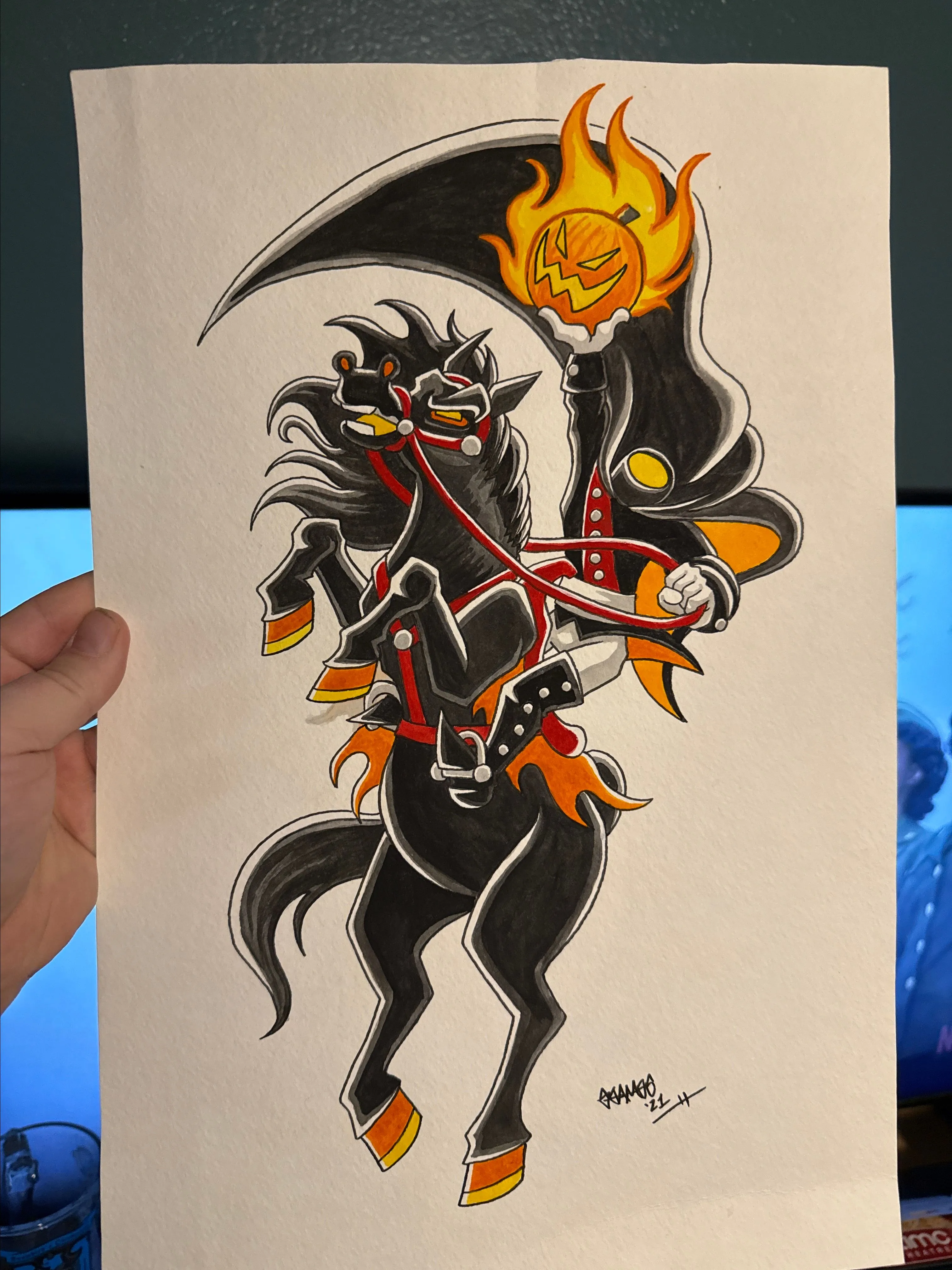 Product image for Original Metazoo hand drawn art
