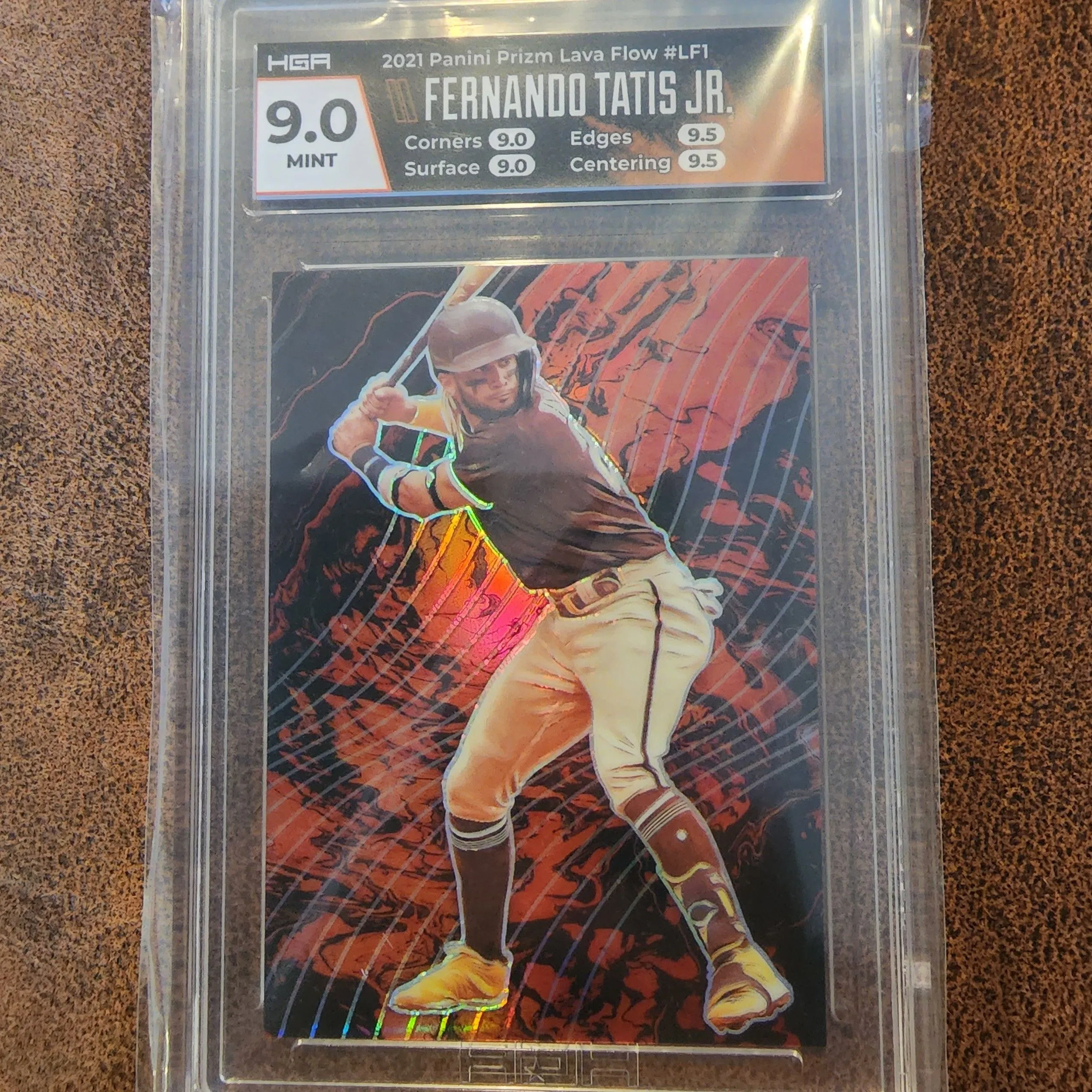 Product image for 2021 PRIZM FERNANDO TATIS JR LAVA FLOW HGA 9