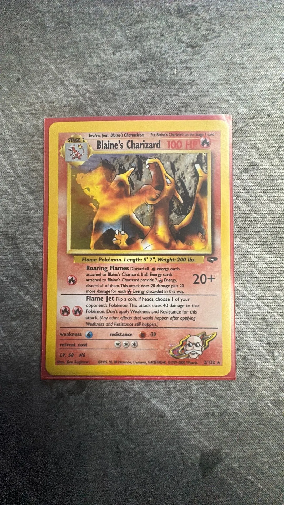 Product image for Blaine's Charizard