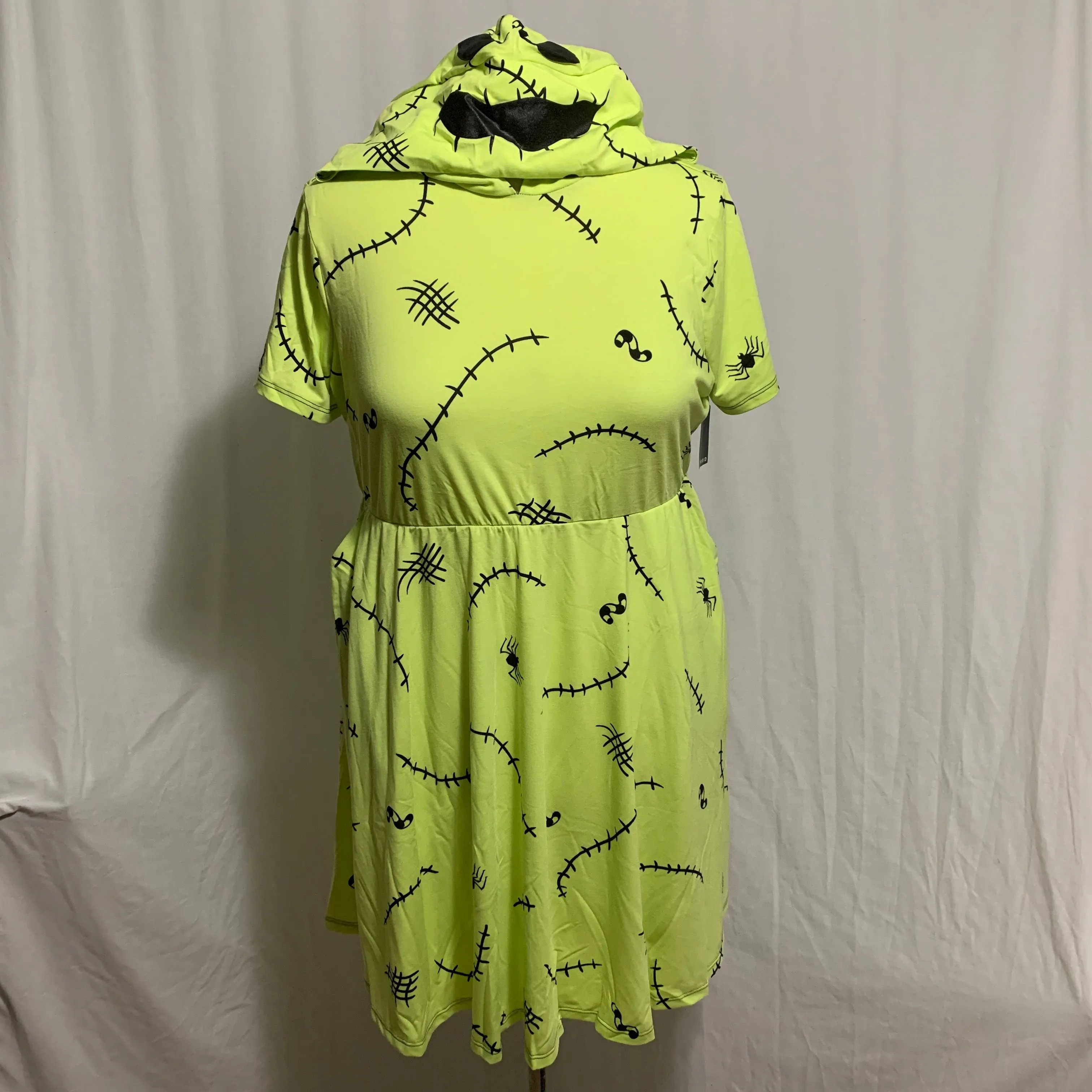 Product image for Torrid Dress Nightmare Christmas Oogie Boogie Costume Halloween Plus 3 22 24