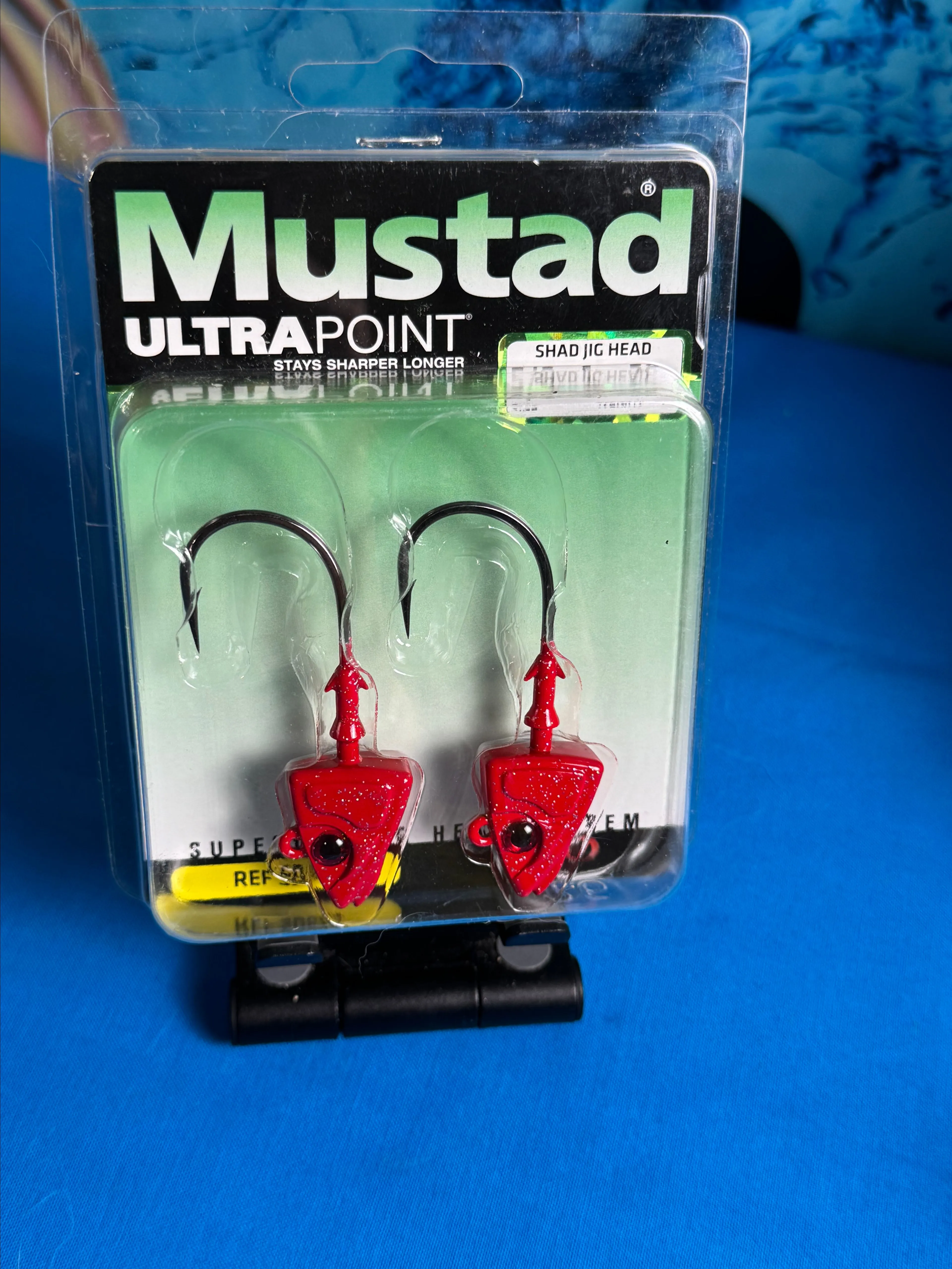 Product image for Mustad Saltwater Ultra Point Jig Head 5/0 1oz.