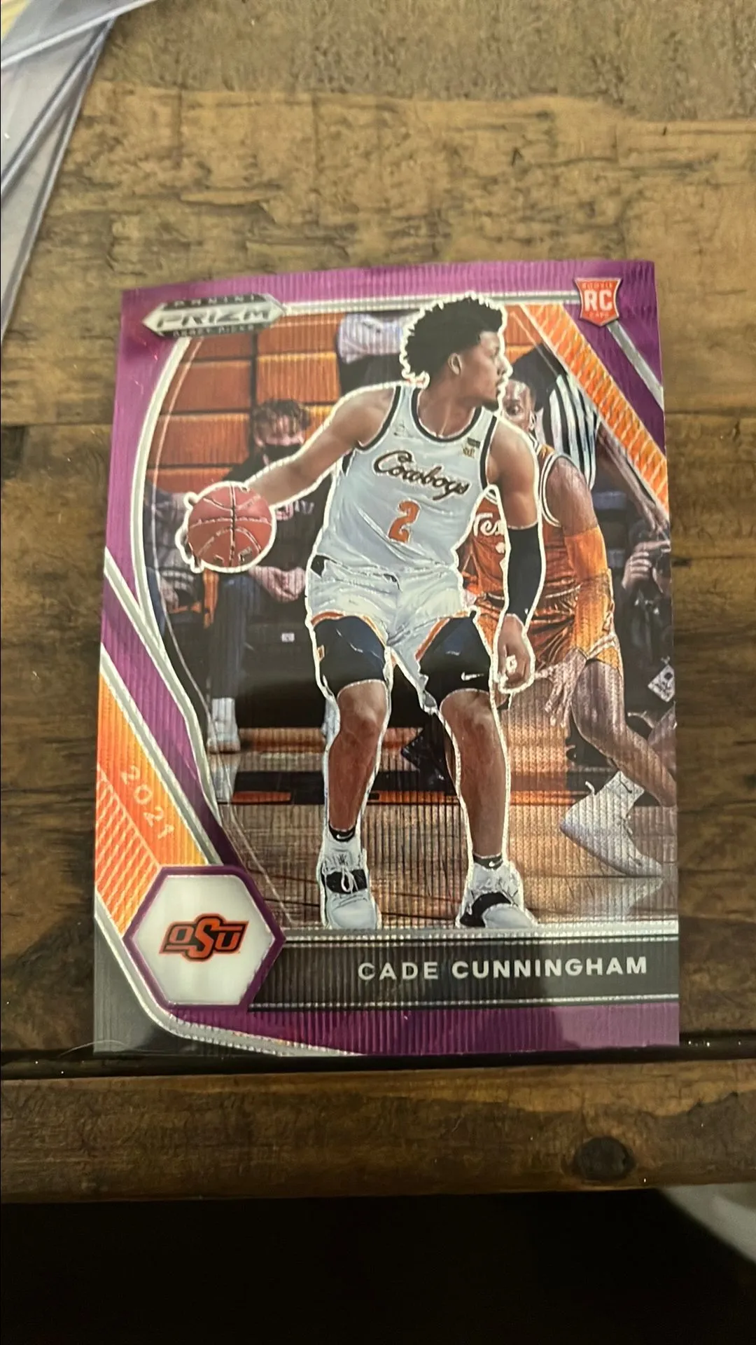 Product image for Cade Cunningham Prizim draft picks purple wave rc