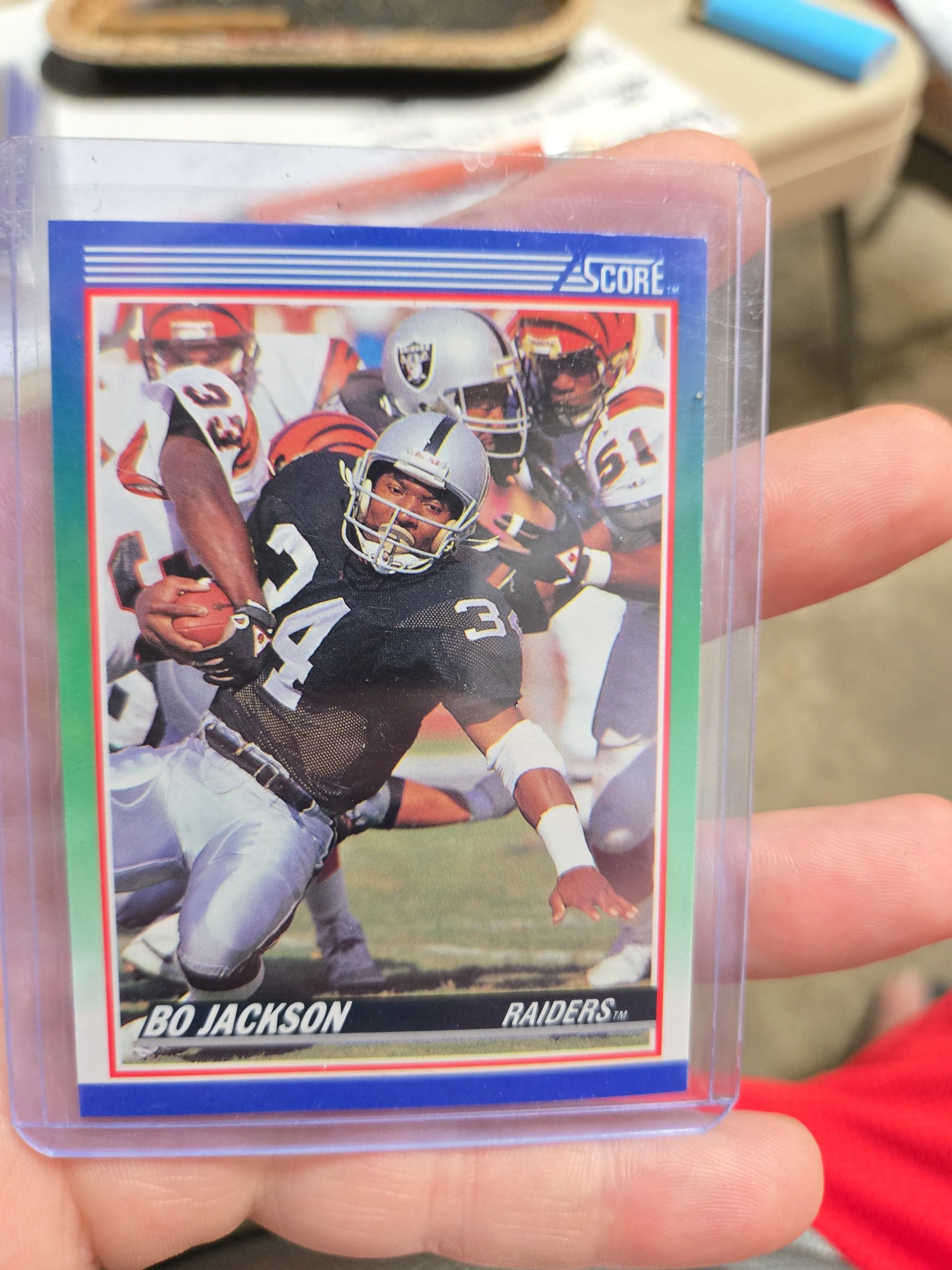 Product image for Bo Jackson 1990 Score just opened! brand new