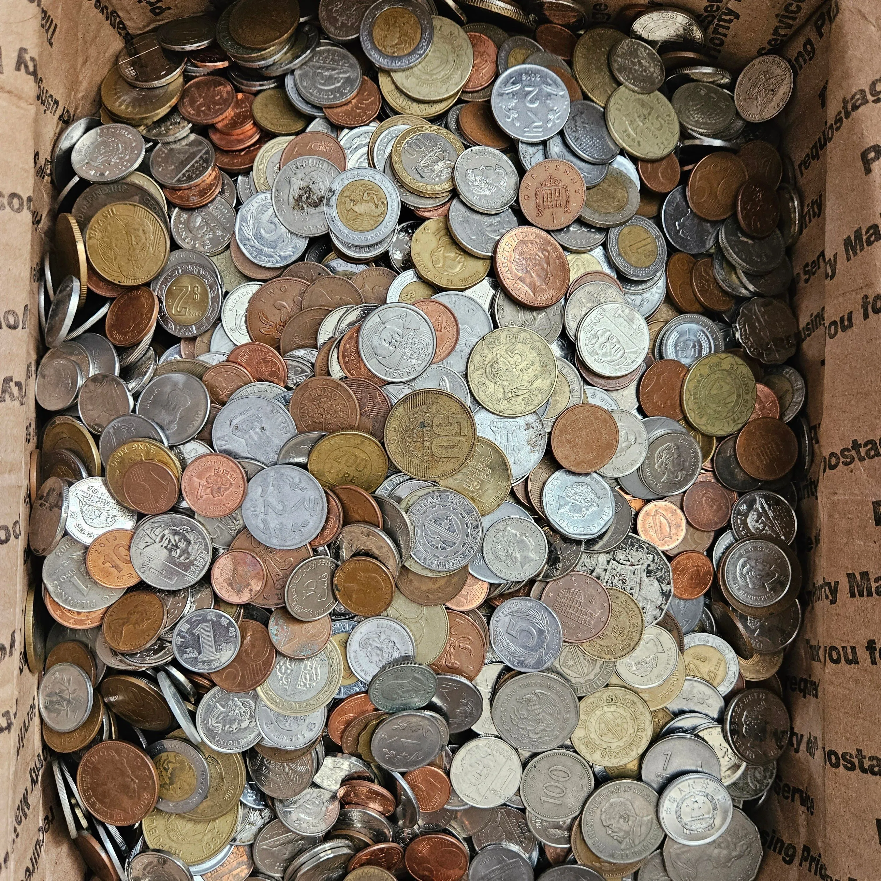 Product image for World 🌎 Coins 50 lb