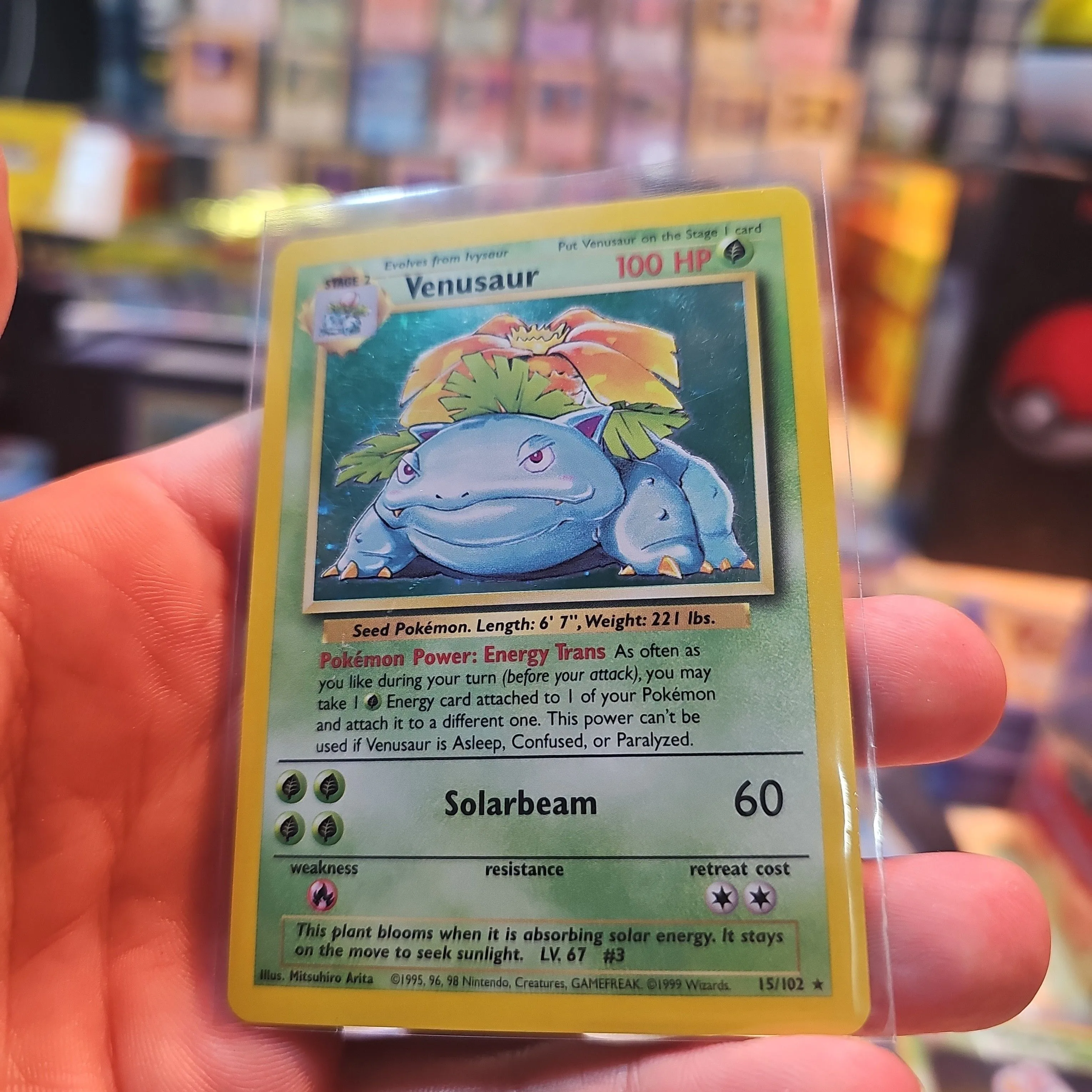 Product image for base set venusaur