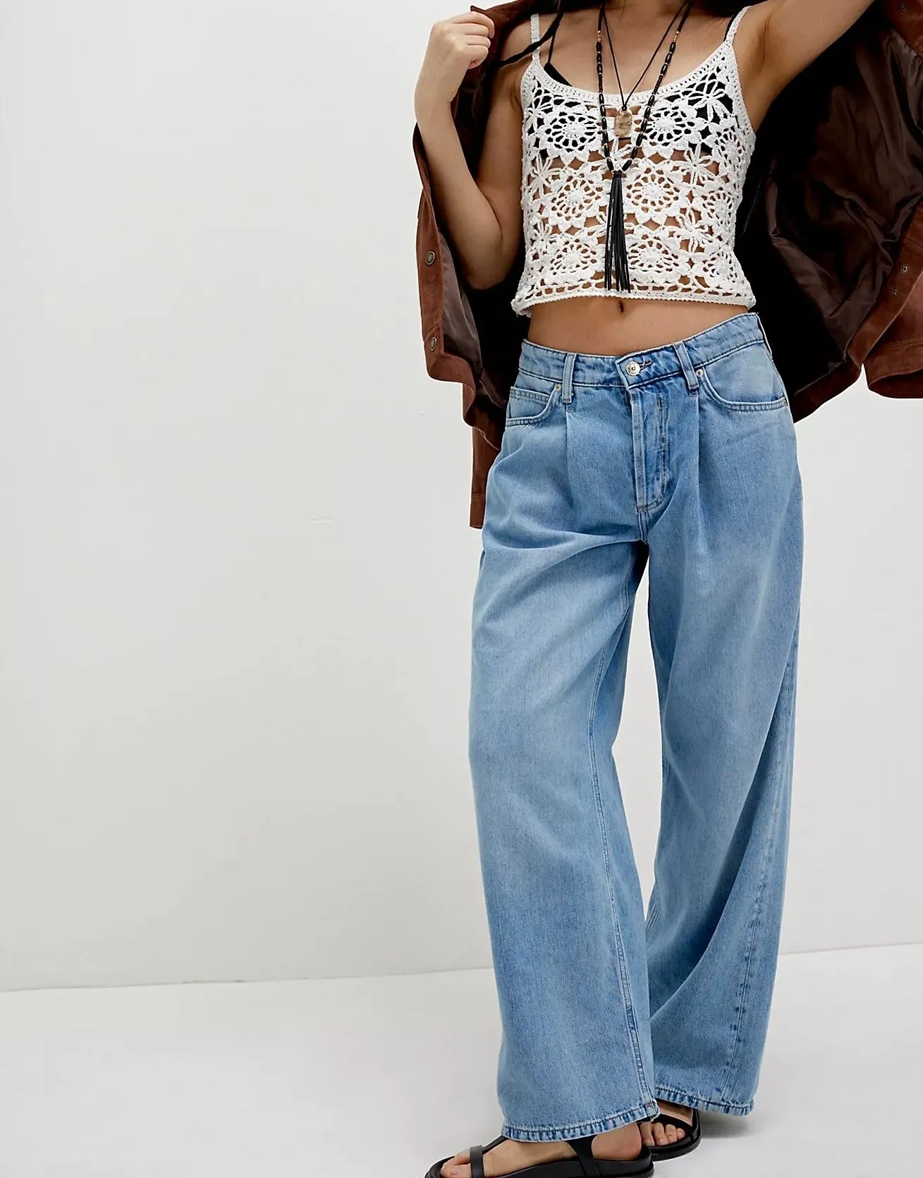Product image for Free People Guessing Game Trouser NWT - 25S