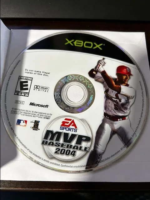 Product image for Xbox - MVP Baseball 2004 DISC ONLY