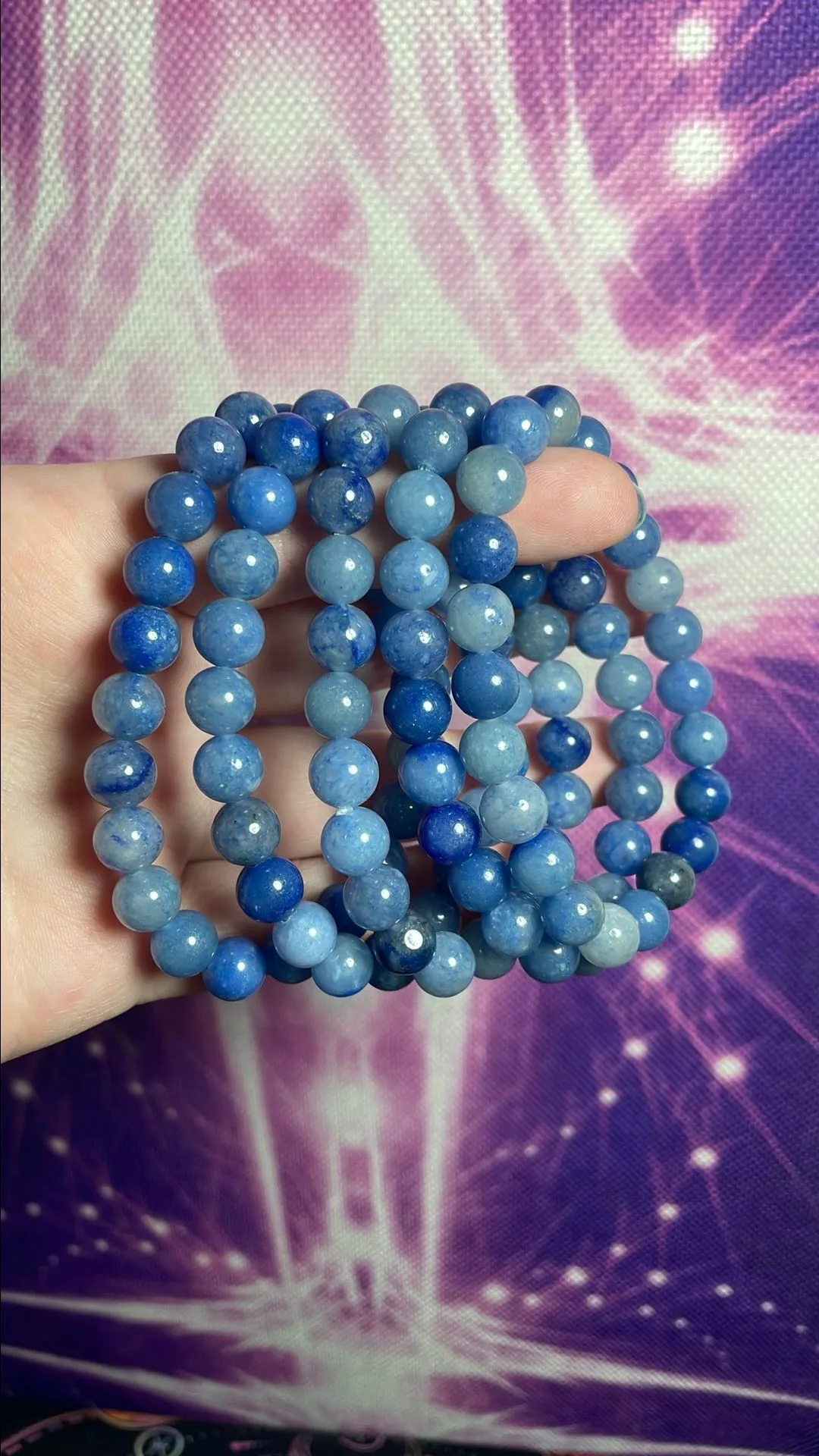 Product image for 8MM Blue Aventurine Bracelet