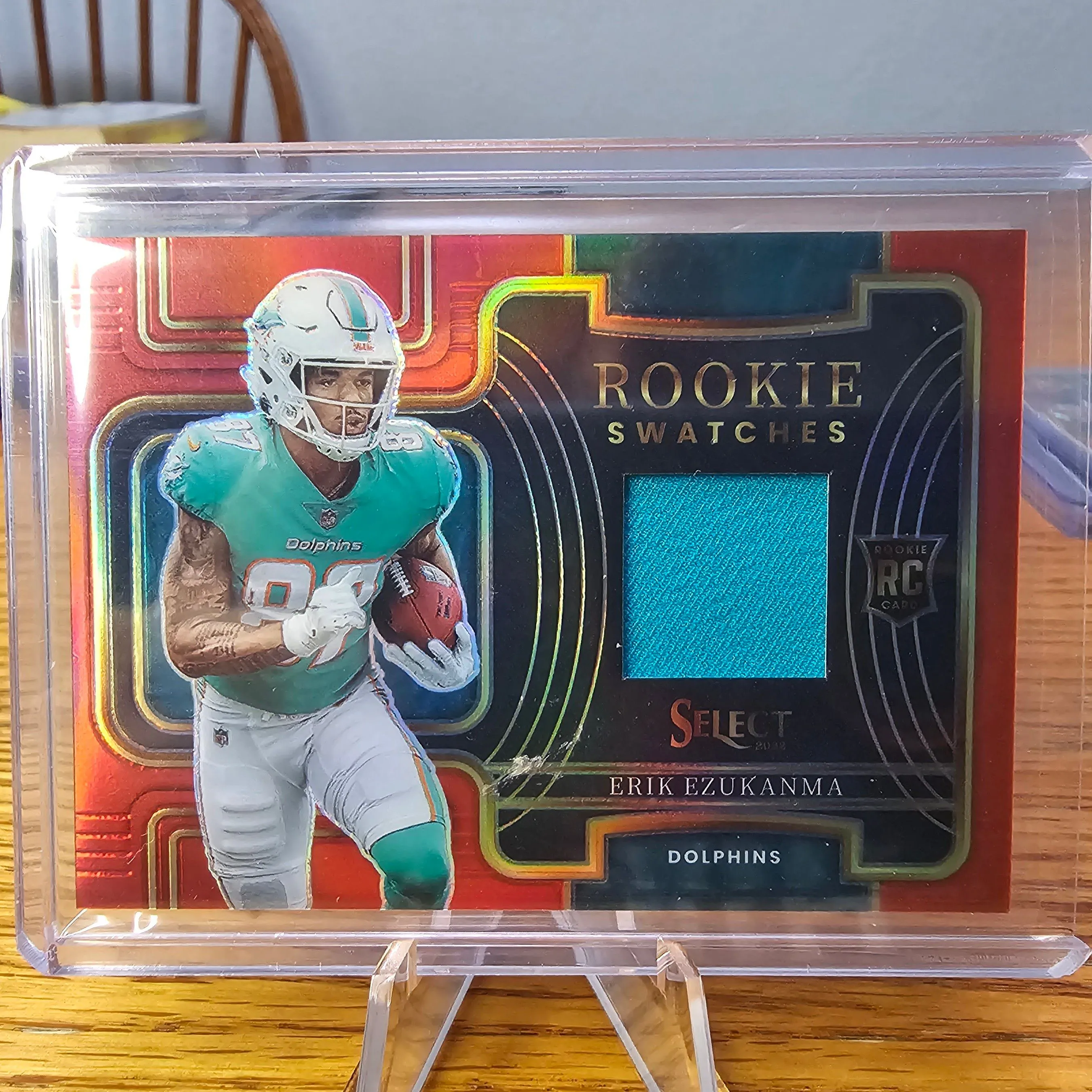 Product image for 2022 Select Erik Ezukanma Rookie Swatches RC No. RSW-22