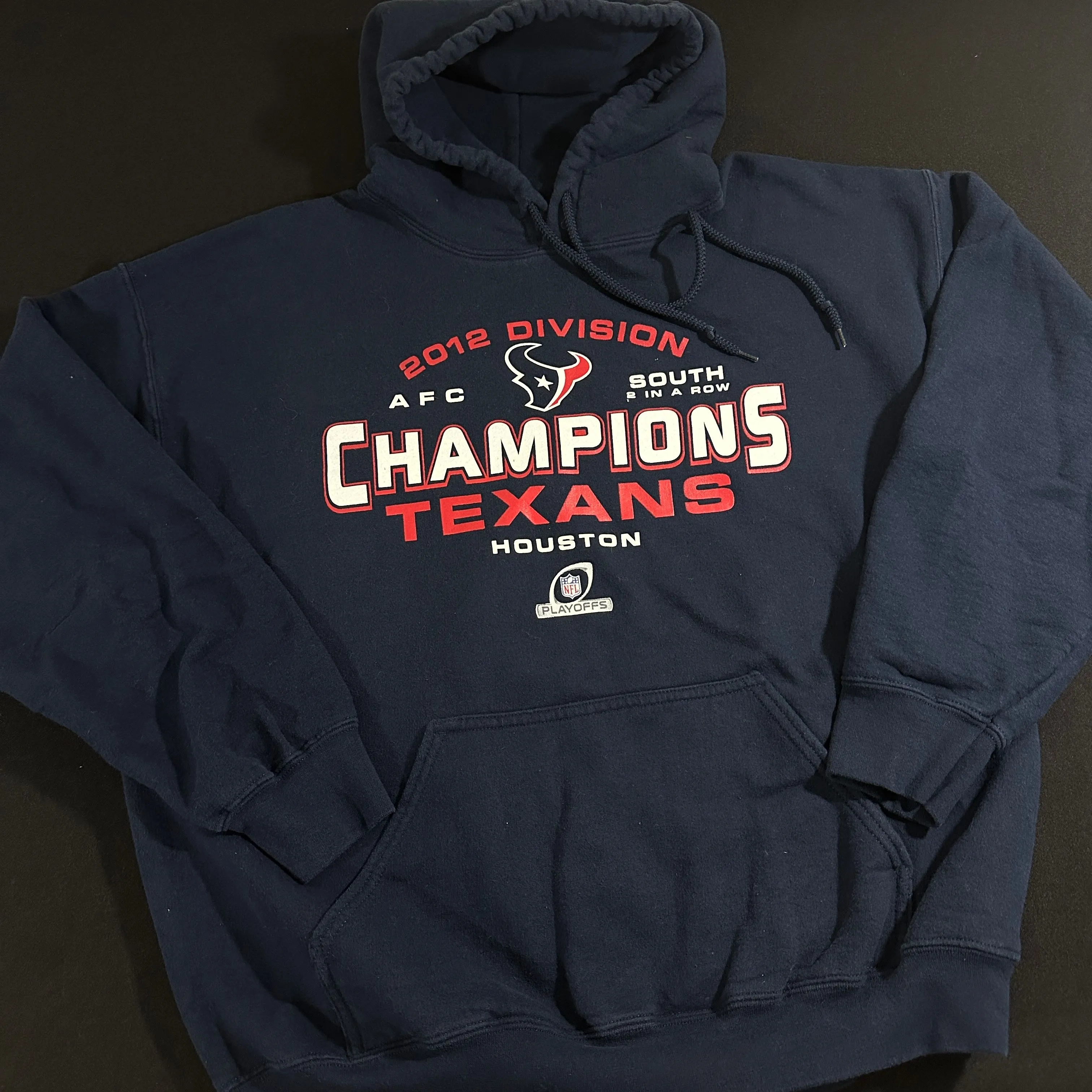 Product image for 2012 Houston Texans AFC south champs hoodie