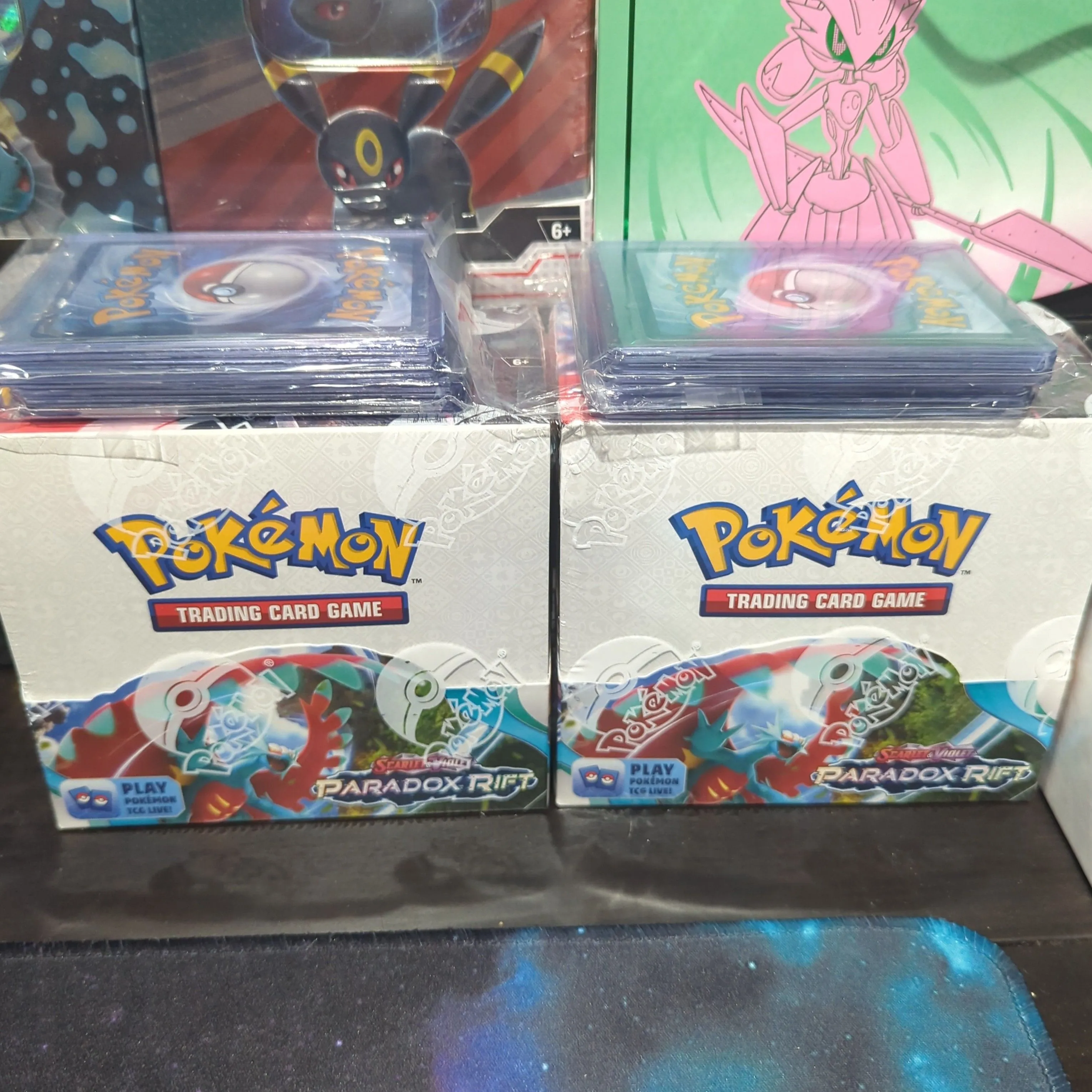 paradox rift booster box sale Amazon.com: Pokemon: Scarlet & Violet 4: Paradox Rift Booster Build &  Battle Box main image 0