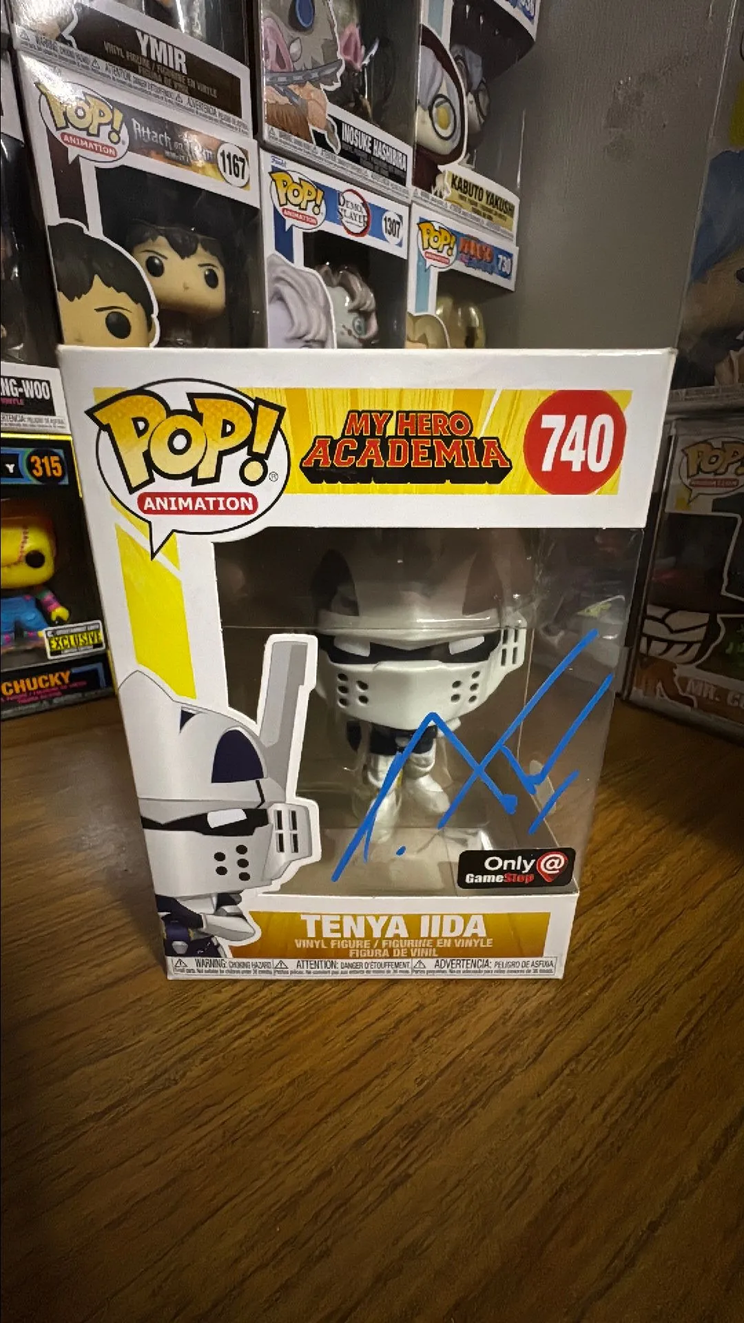 Product image for MHA: Tenya Iida 740 GameStop Excl. Autographed SIGNER: J. Michael Tatum