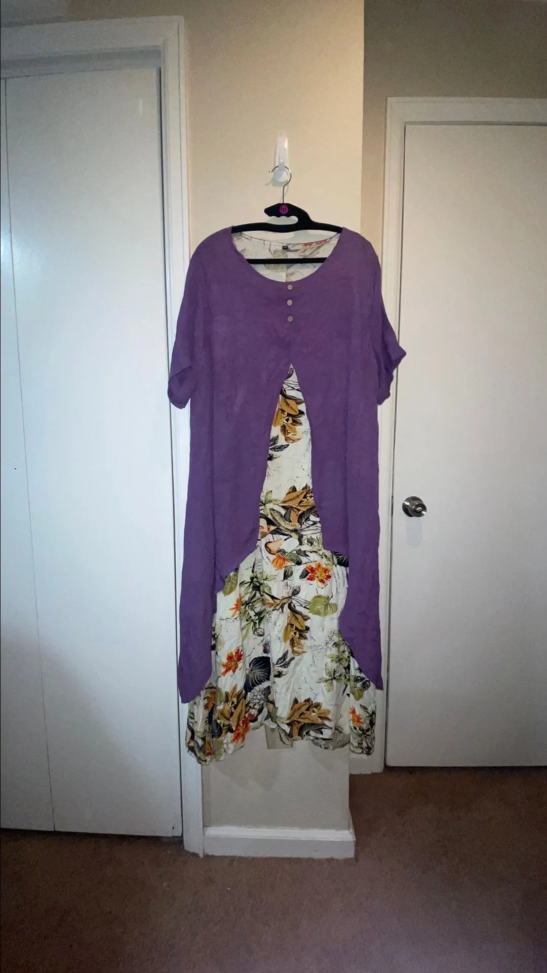 Product image for 111 - 2X on tag, but 1X best fit Maxi dress