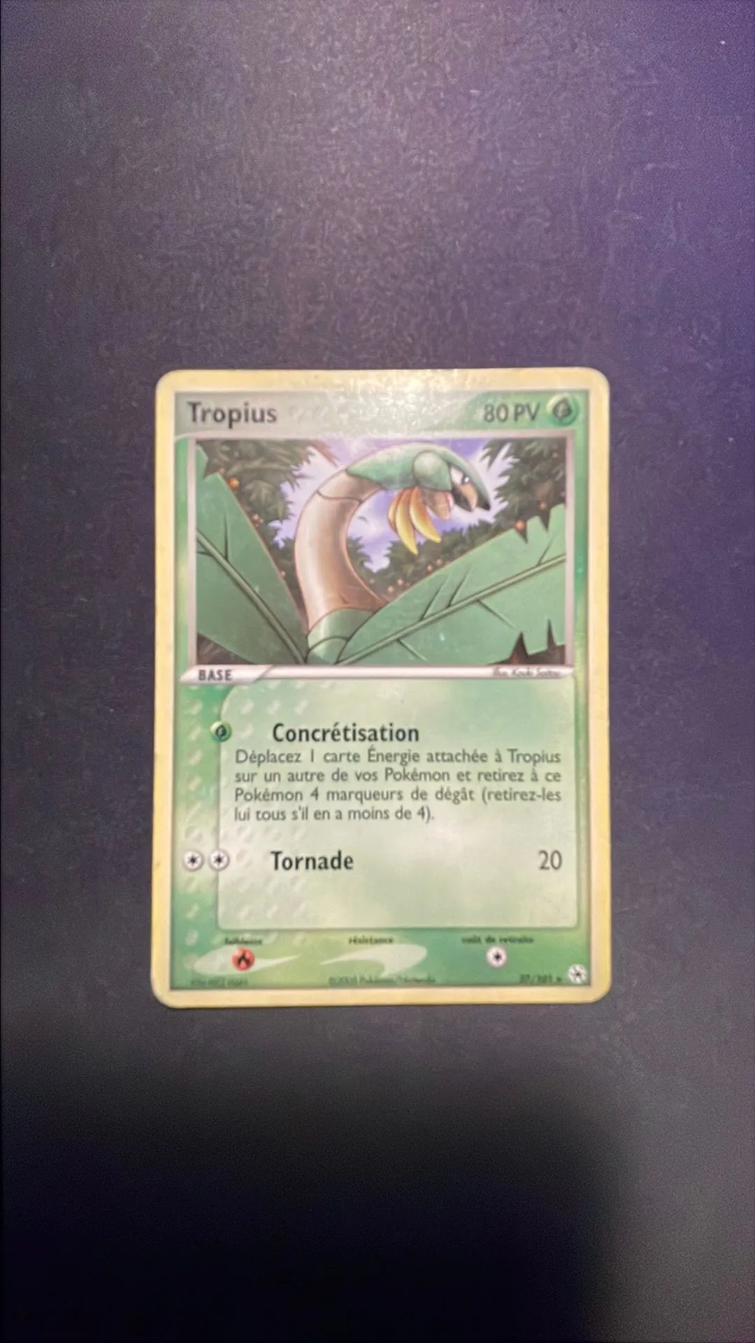 Product image for Tropius 27/101 Ex Légendes Oubliées