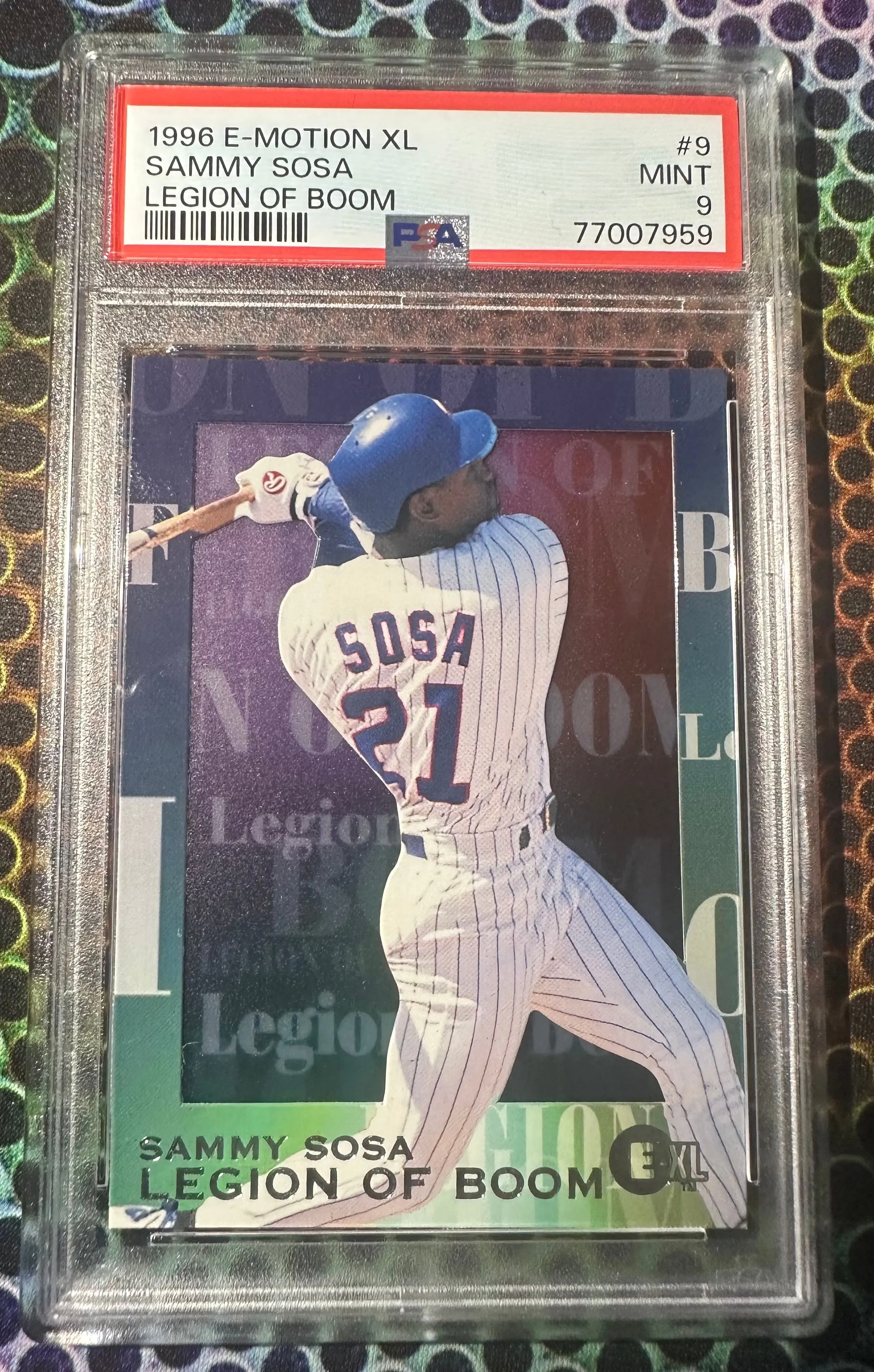 Product image for 1996 E-Motion XL Sammy Sosa Legion of Boom