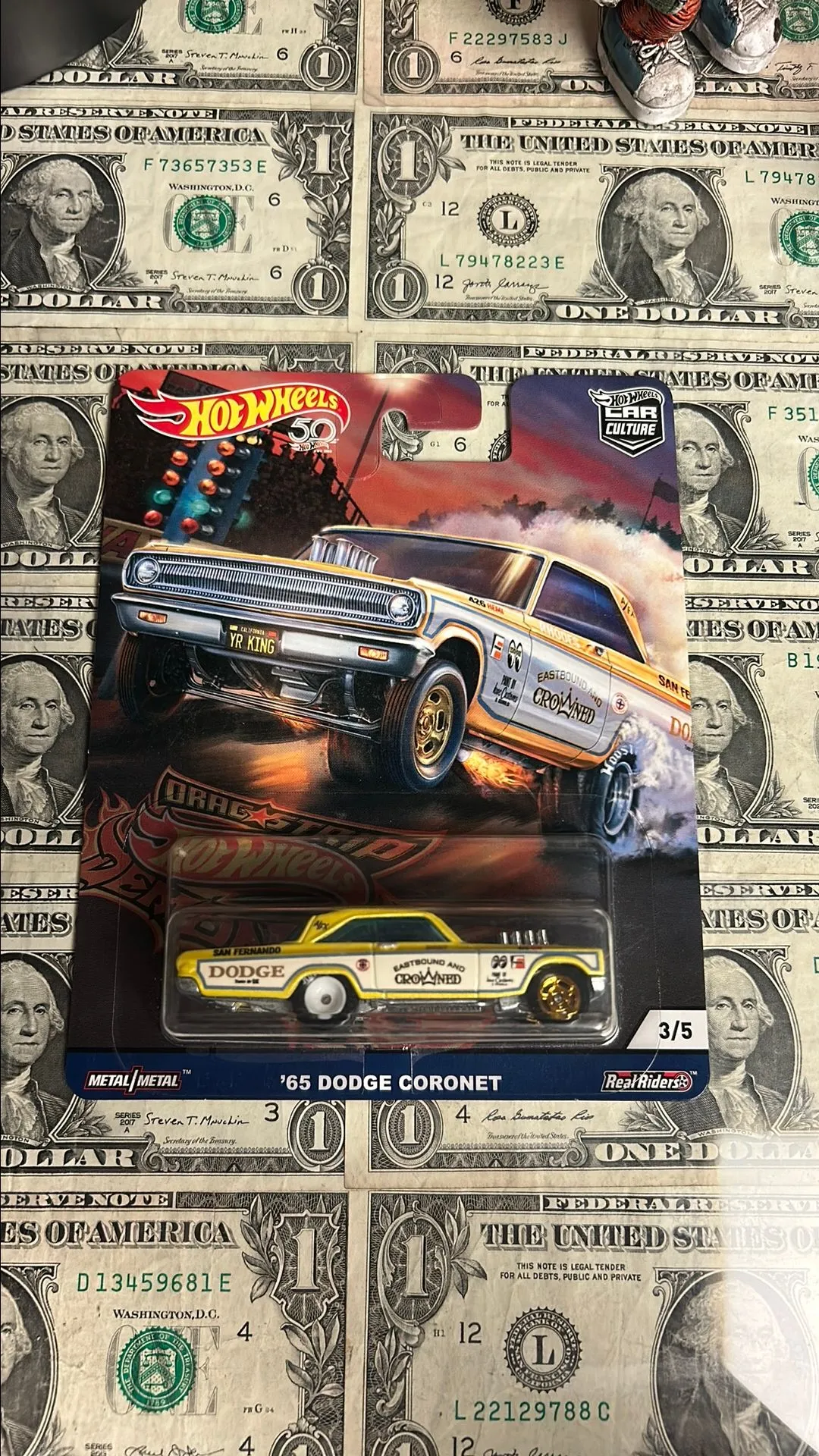 Product image for Hot Wheels Car Culture '65 Dodge Coronet