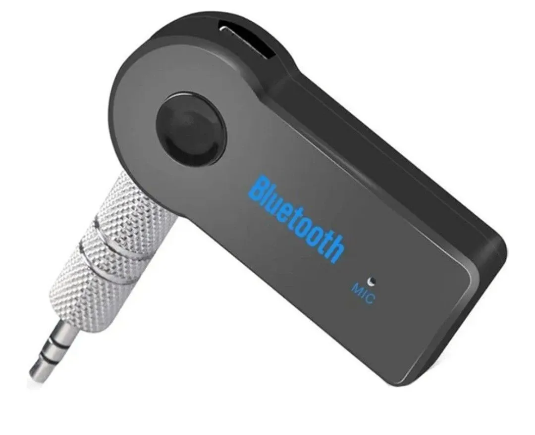 Product image for Bluetooth Receiver Wireless to 3.5mm Jack Hands-Free Car Kit Audio Stereo System. Mini Bluetooth Rec