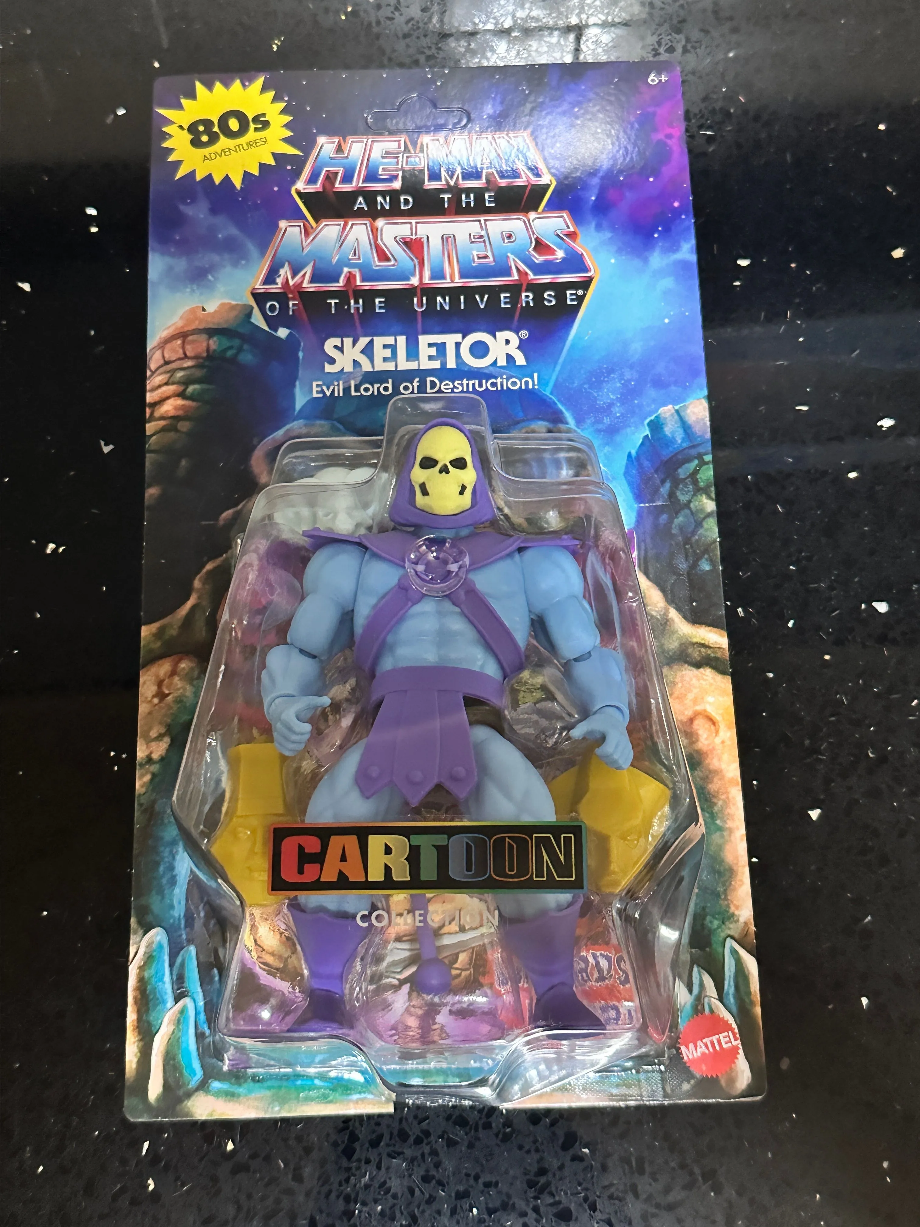 Product image for Masters of the Universe MOTU Origins Filmation Skeletor Cartoon Figure WAVE 16