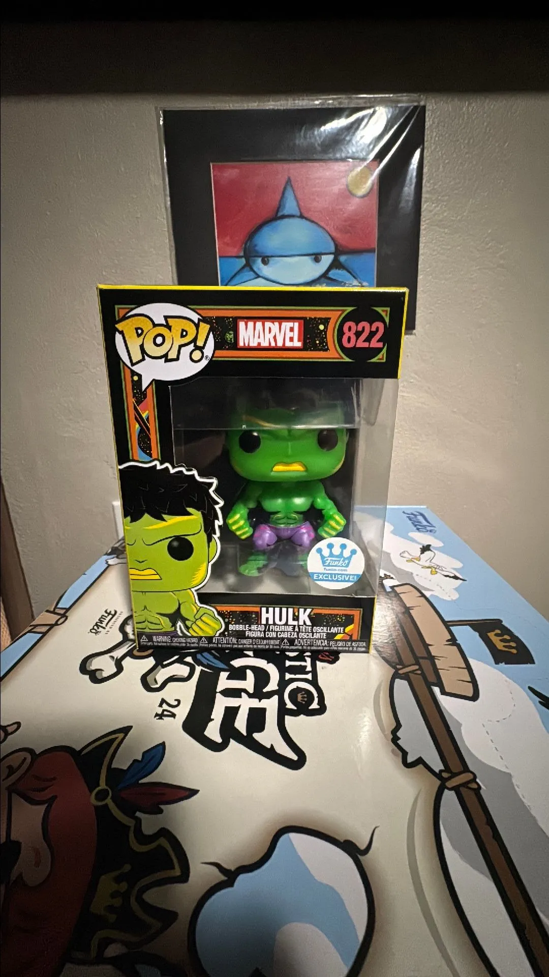 Product image for Hulk blacklight funko 822