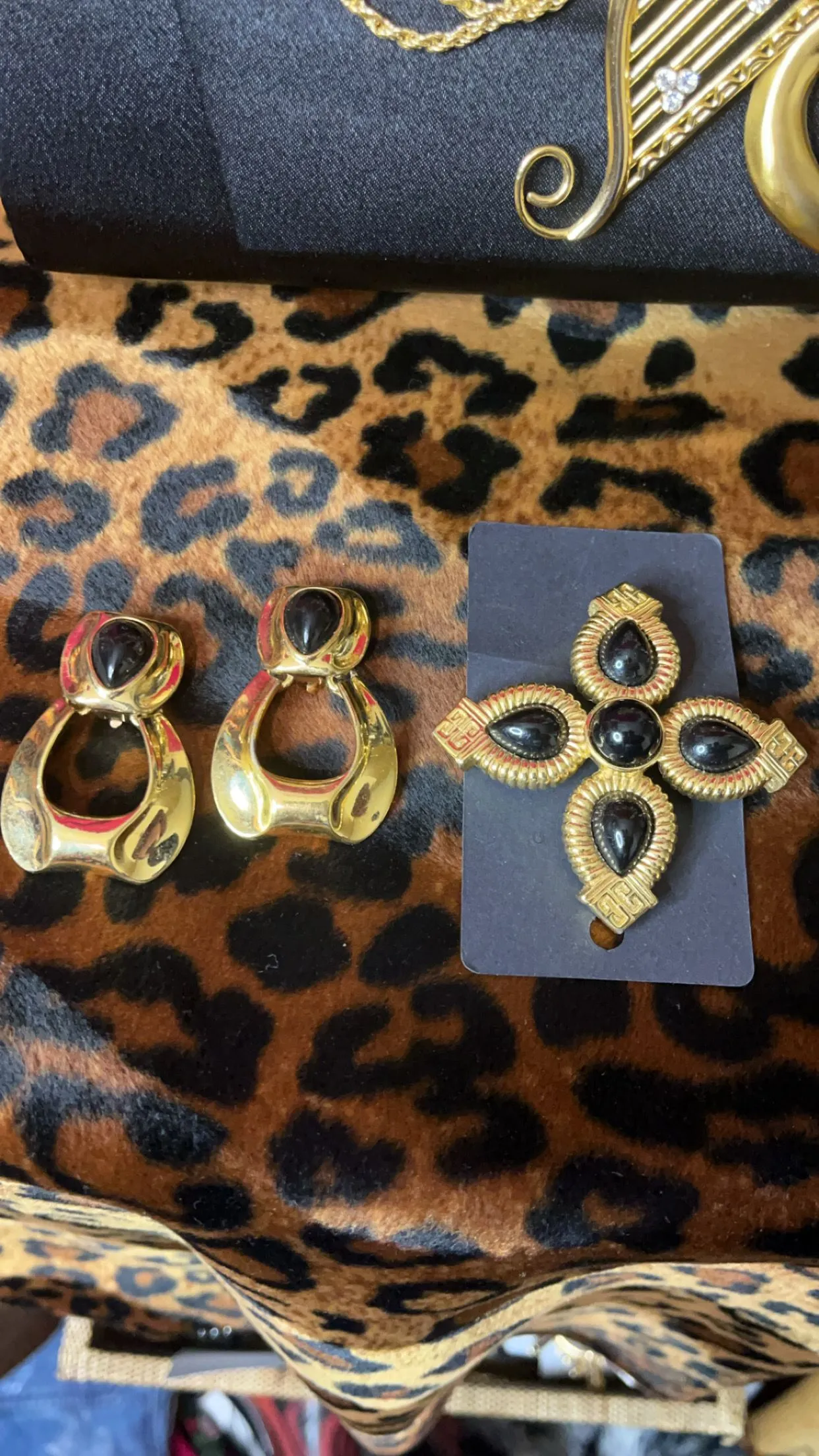 Product image for Givenchy earrings and broach