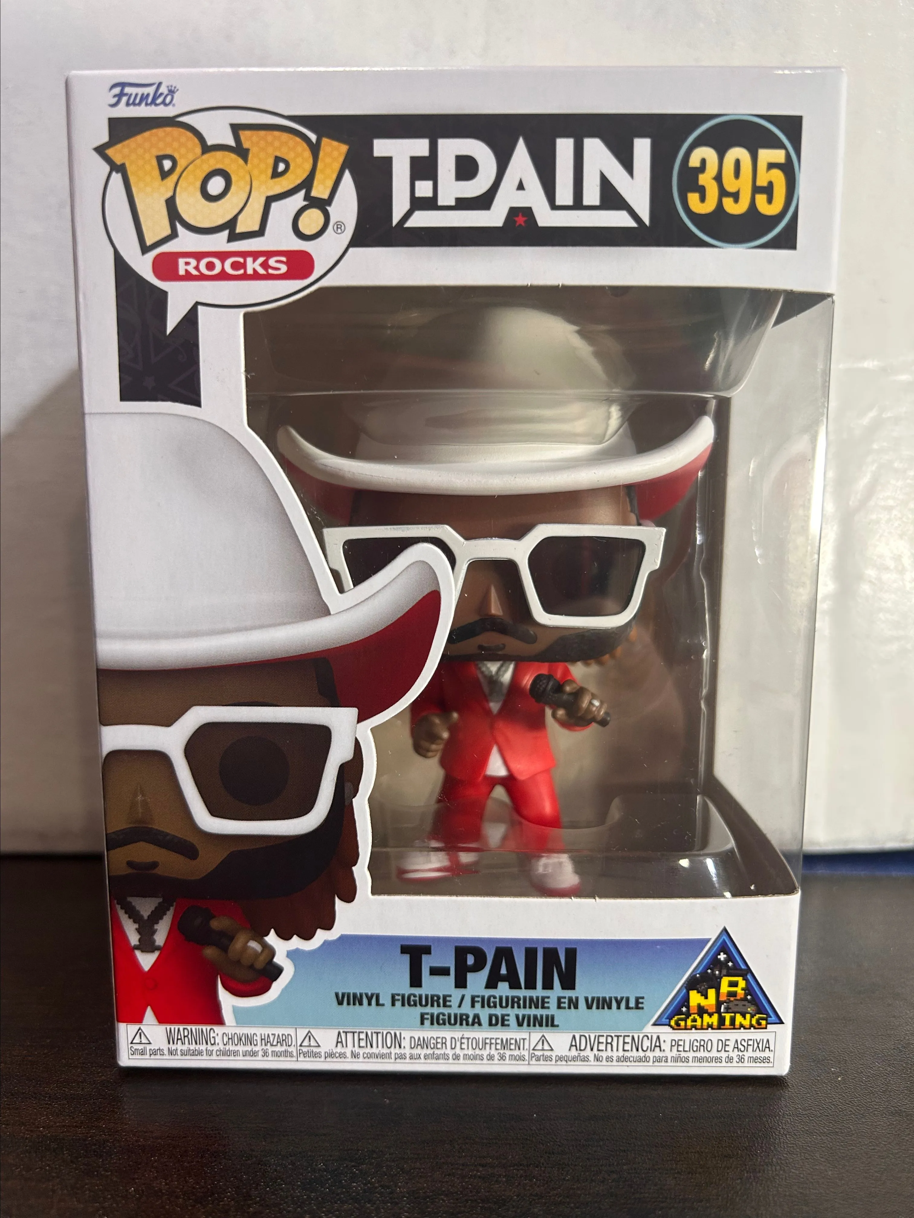 Product image for T-Pain Rocks Funko Pop 395 with Protector