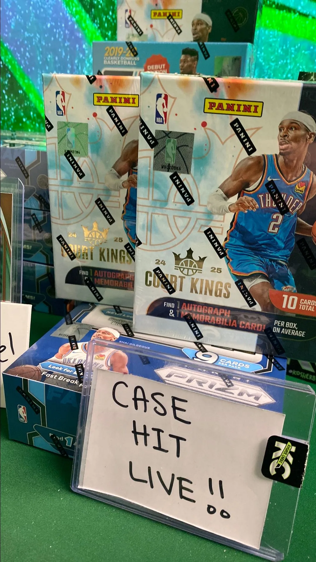 Product image for 3 BOX BREAK!! 1 PRIZM FASTBREAK + 2 COURT KINGS!!
