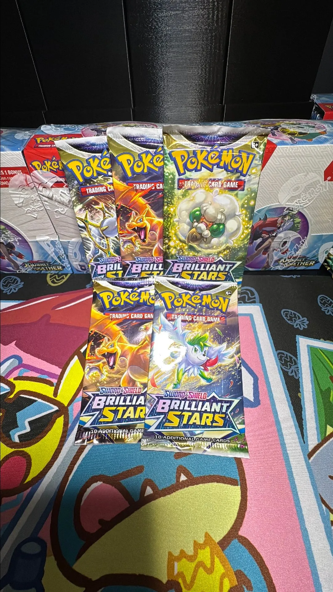 Product image for Brilliant Stars Booster Packs Bundle