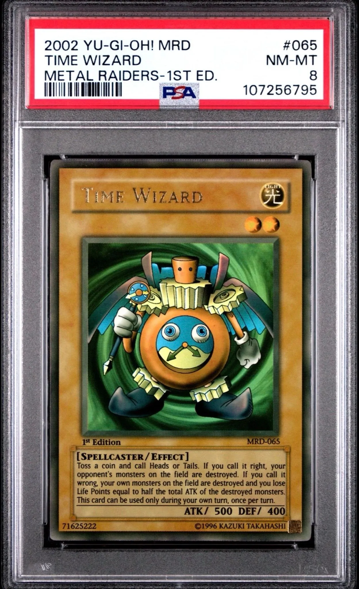 yugioh cards time wizard Time Wizard (Holographic)