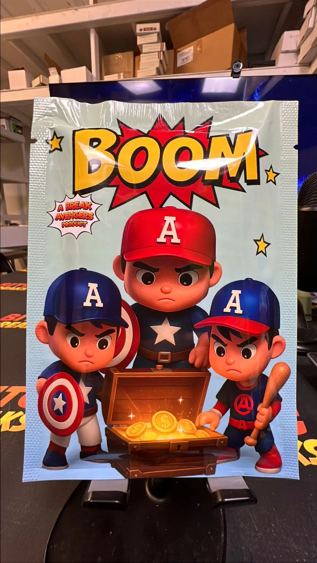 Product image for **NEW** BOOM BASEBALL PACK
