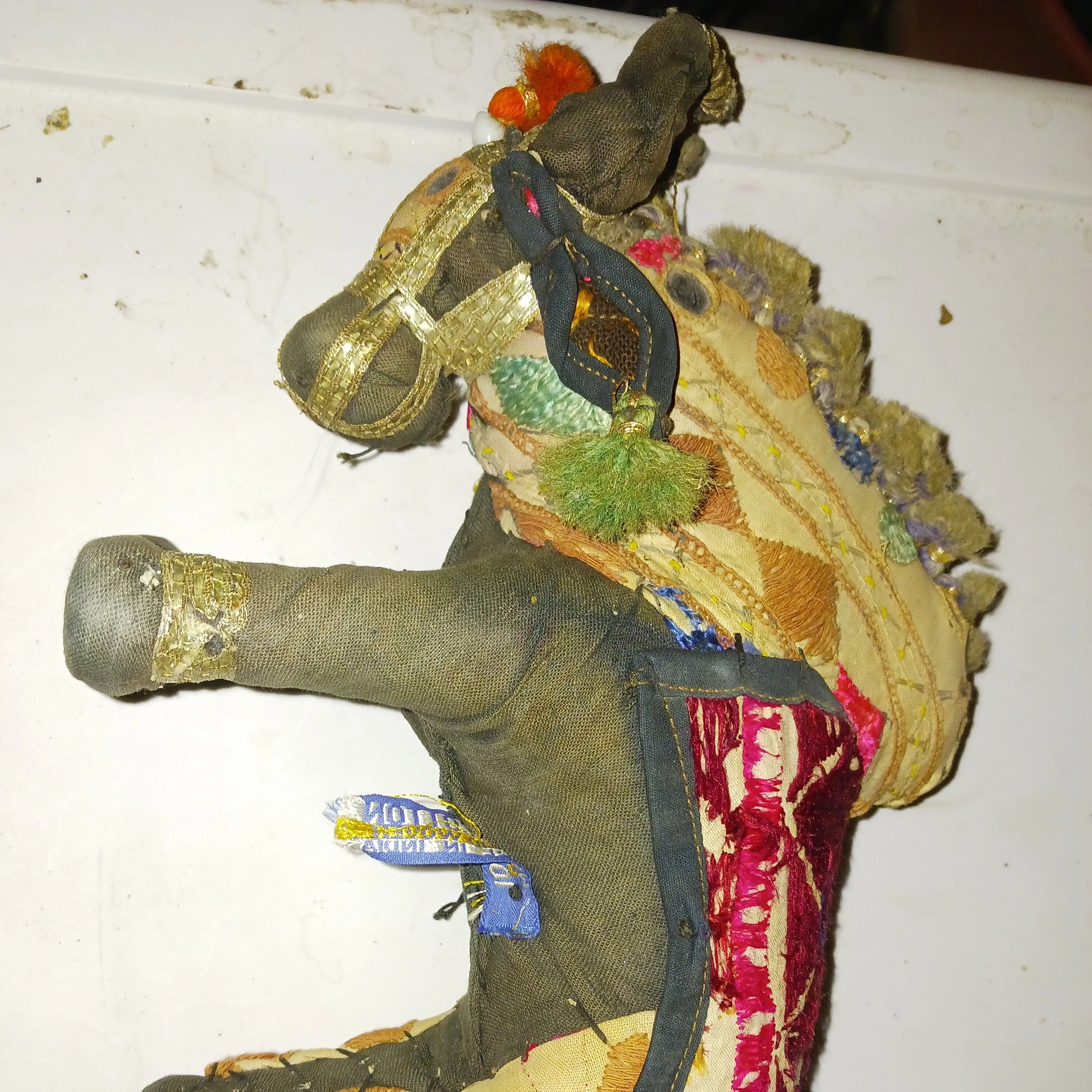 Product image for vintage handmade bull