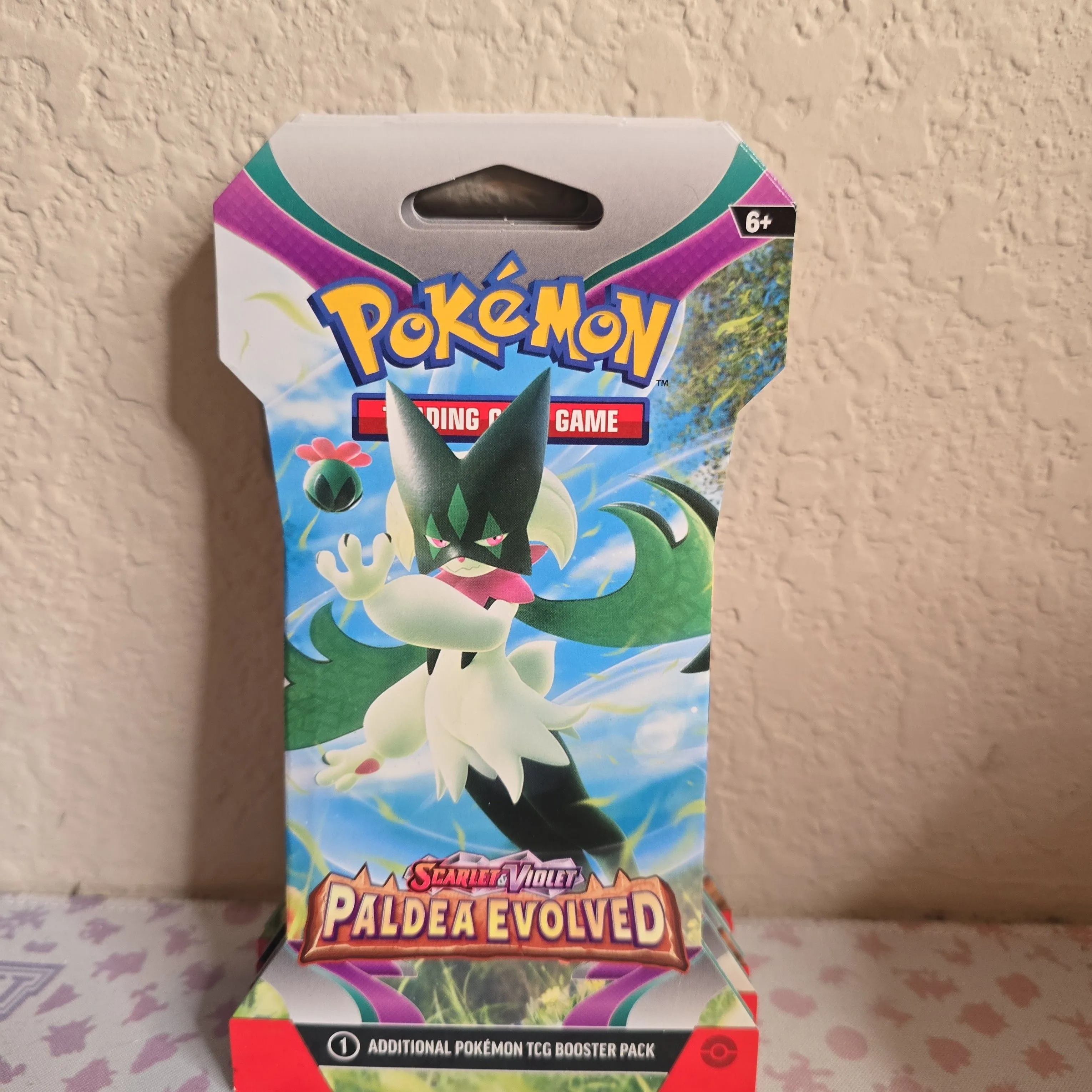 Product image for Pokemon Paldea Evolved Sleeved Booster