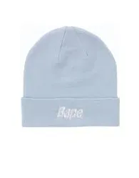 Product image for Bape Logo Beanie 2024 Baby Blue