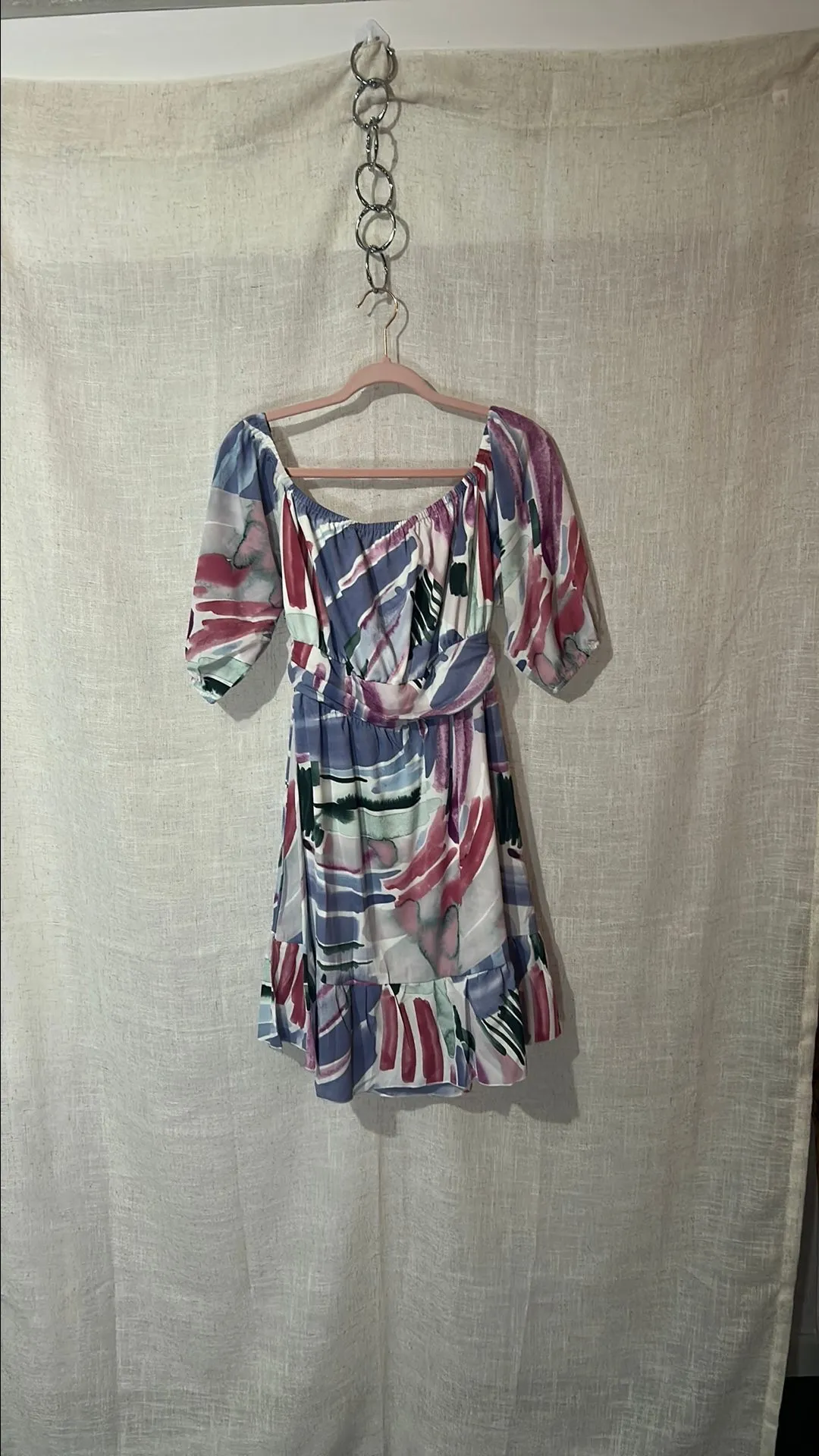 Product image for NWT Anna-Kaci Boutique Dress with back tie- size large